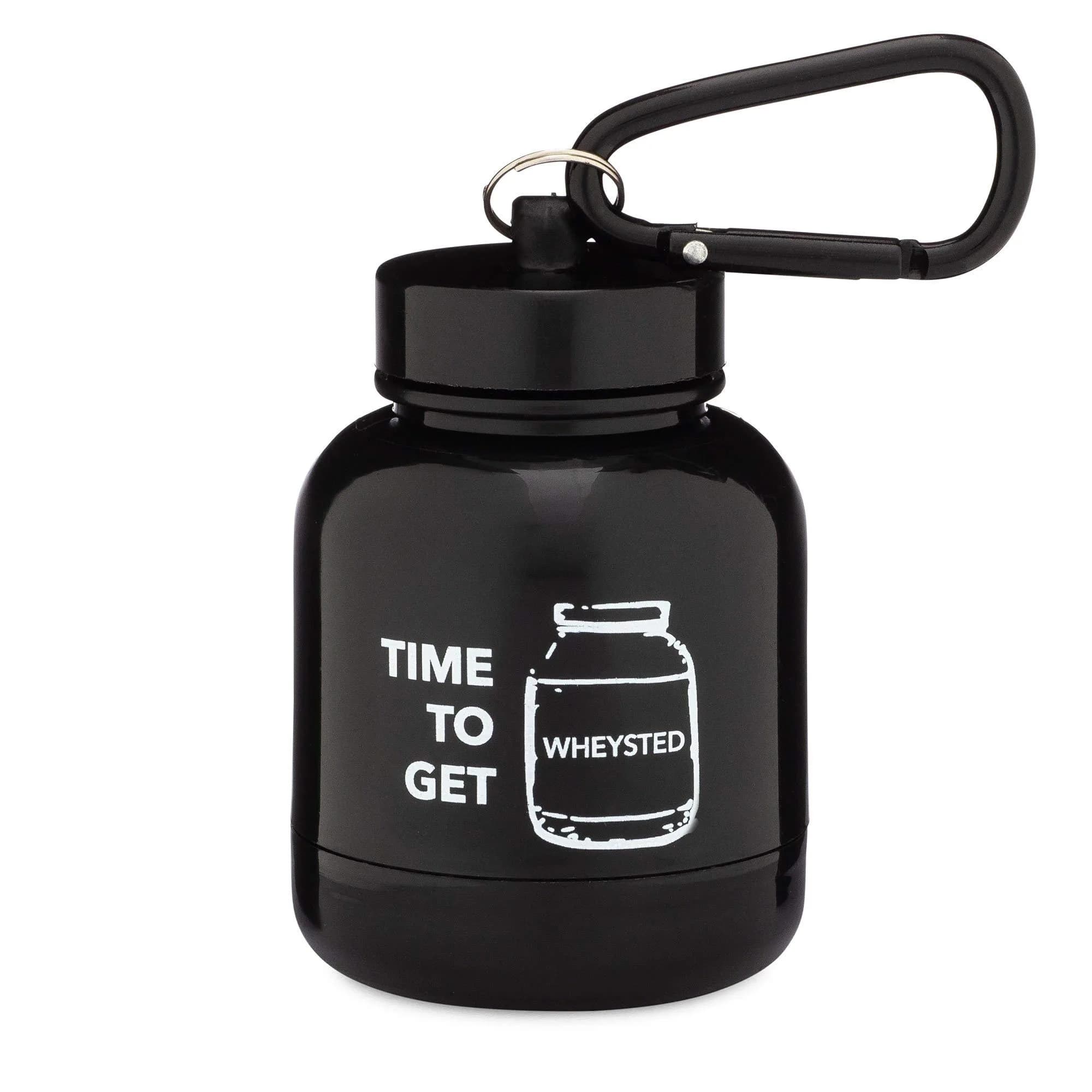 ONMYWHEY Protein Powder & Supplement Funnel Keychain 75ml (2.5 Fl Oz) | Portable To-Go Container for Gym & Travel - main product image