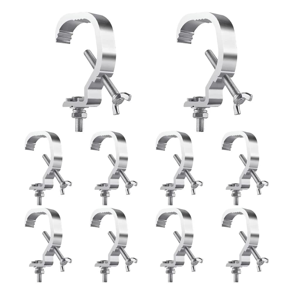Olaalite Truss C Clamps 1.18-2 Inch | Heavy Duty Stage Lighting Clamps for DJ Lights - main product image