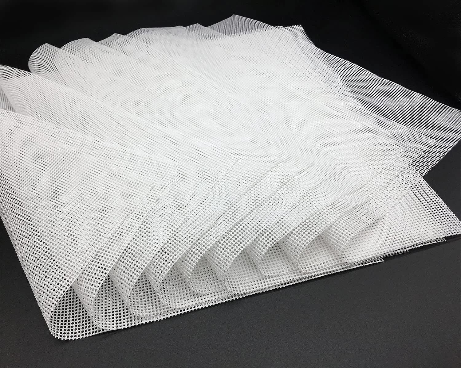 DOSTK Silicone Dehydrator Sheets 35.6cm x 35.6cm (14" x 14") | 9 Pack Non-Stick Reusable Mats for Fruit Dryer Mesh - main product image