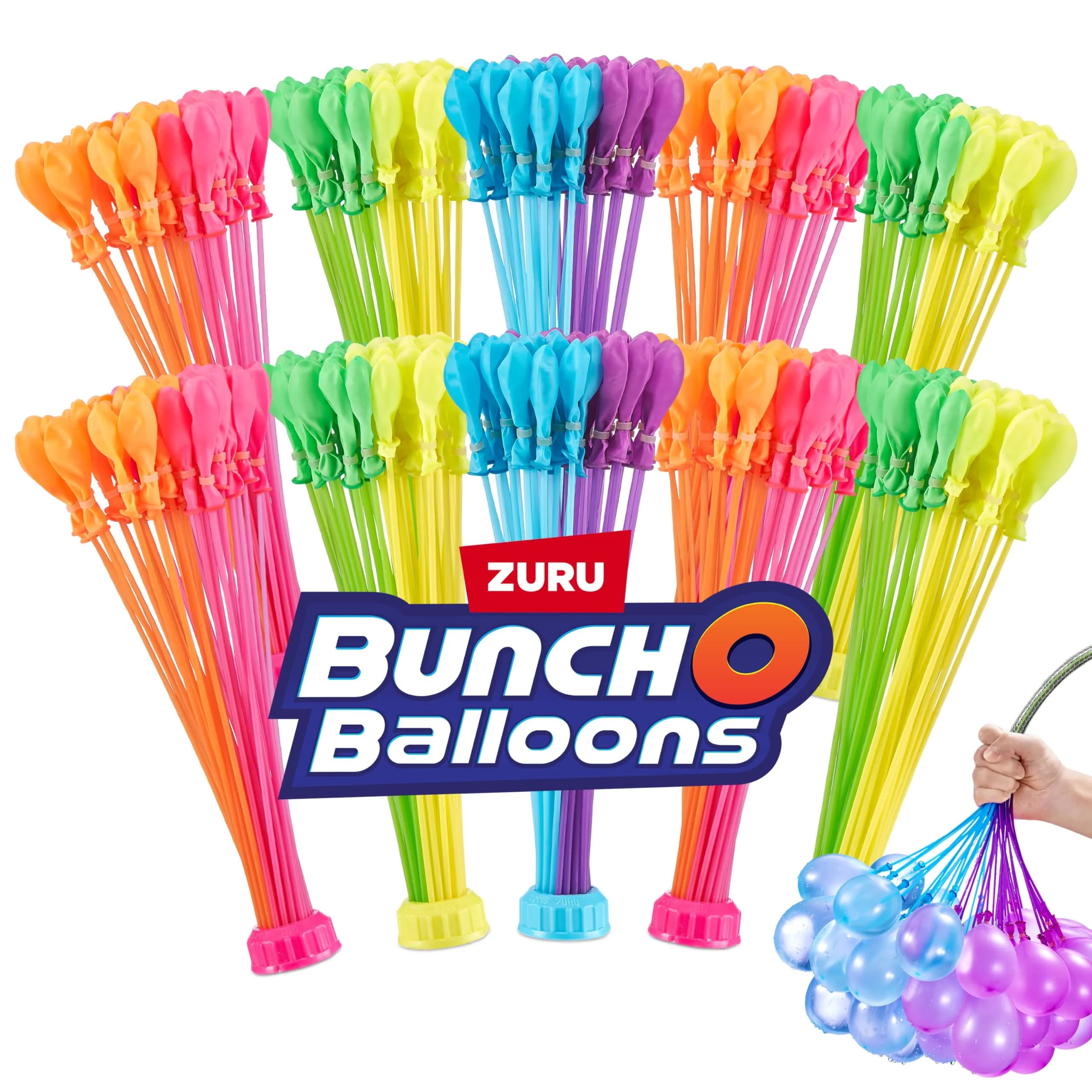 Bunch O Balloons Tropical Party Water Balloons 330+ Count | Rapid-Fill Self-Sealing - main product image