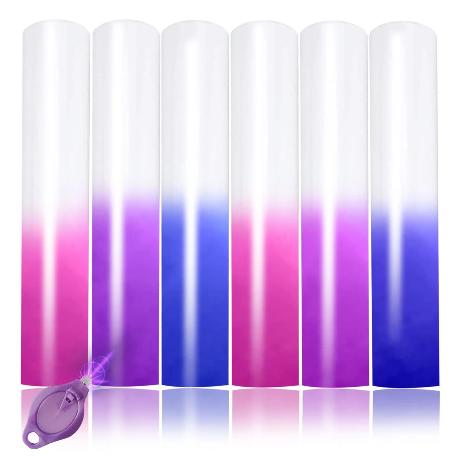 TransWonder UV Color Changing Puff Heat Transfer Vinyl 6 Sheets (12"x10") | 3D Puff Effect & Sunlight Color Change - main product image