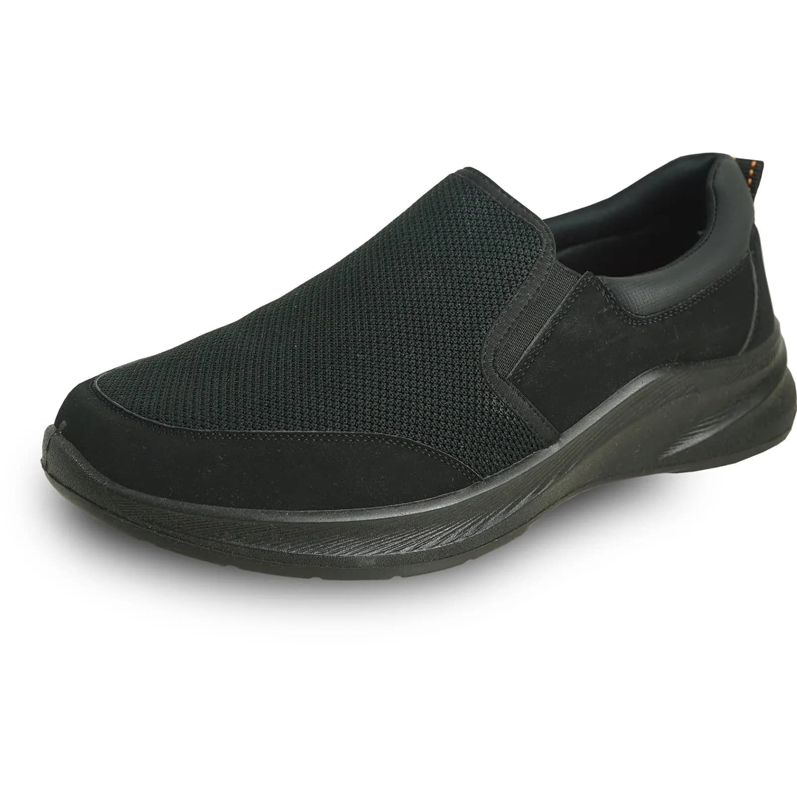VANGELO Professional Slip Resistant Work Shoes for Men | Black, US Men's 9.5 (24cm) - main product image