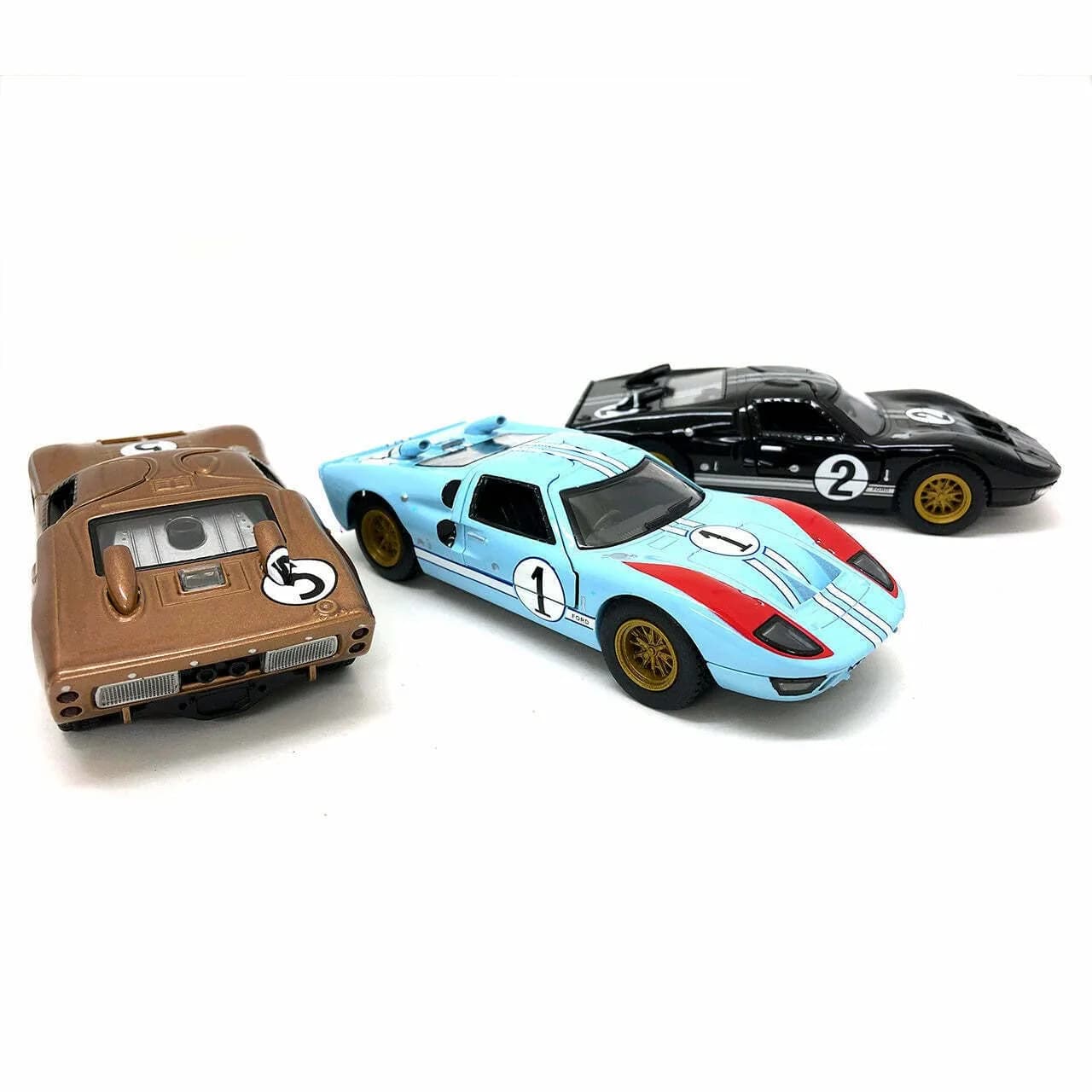 KiNSMART Ford GT40 MKII Heritage Edition 5" 1:32 Scale Die Cast Metal Model Toy Car | Realistic Pullback Action - main product image