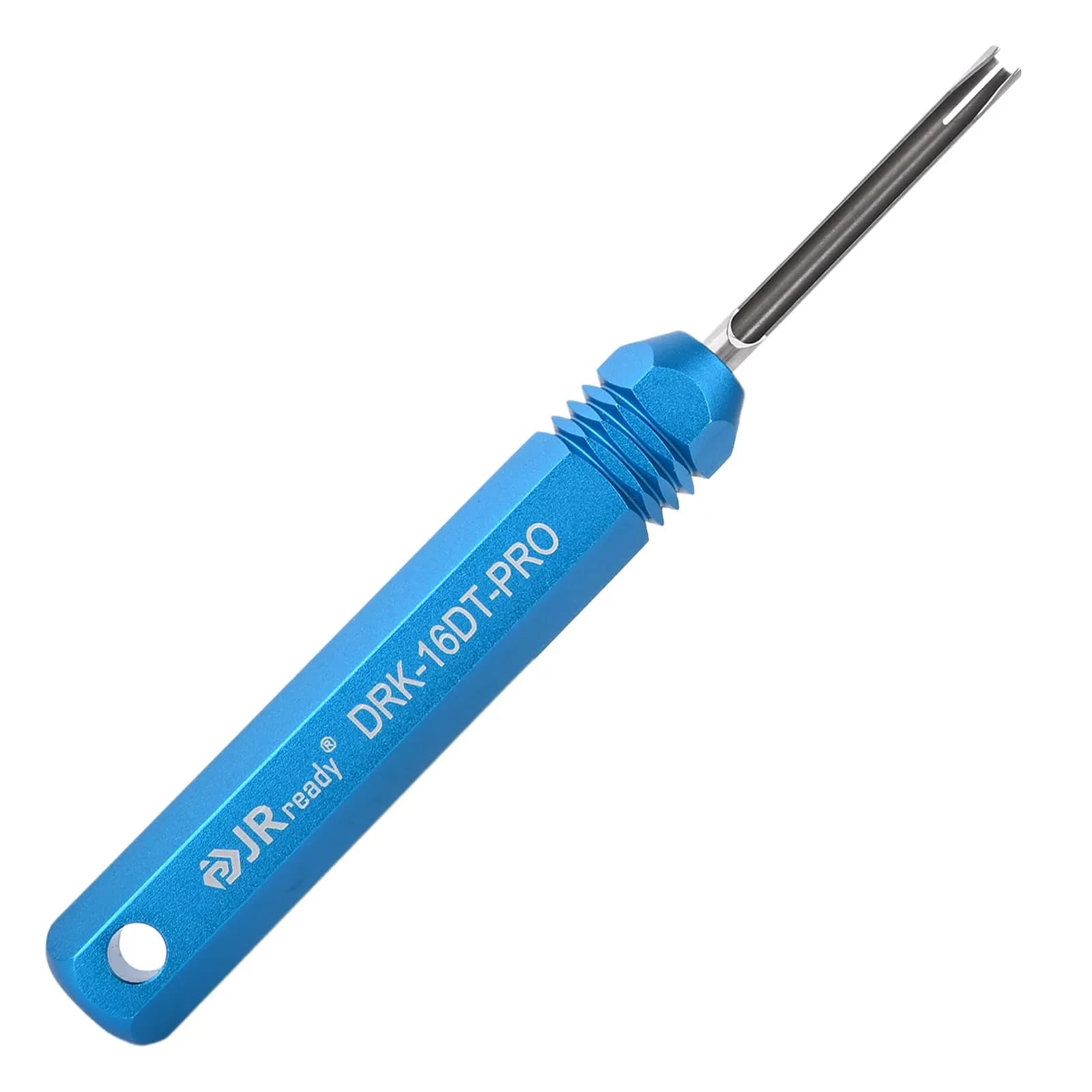 JRready DRK-16DT-PRO Deutsch Terminal Removal Tool, Contacts Size 16 | Durable Stainless Steel & Aluminum Handle - main product image