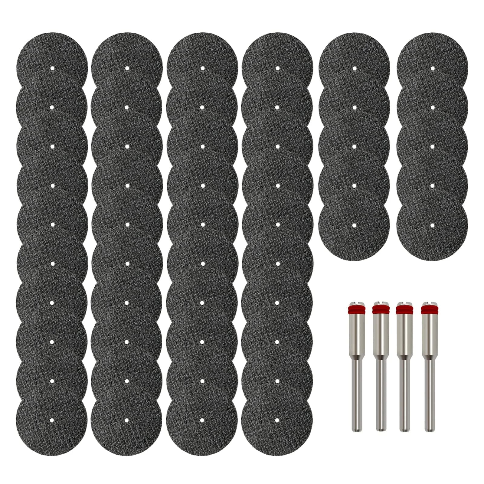 YGFRSTO 50pcs Rotary Tool Cut Off Wheels 1-1/4'' Fiberglass Reinforced Discs | Precise, Durable Metal & Wood Cutting