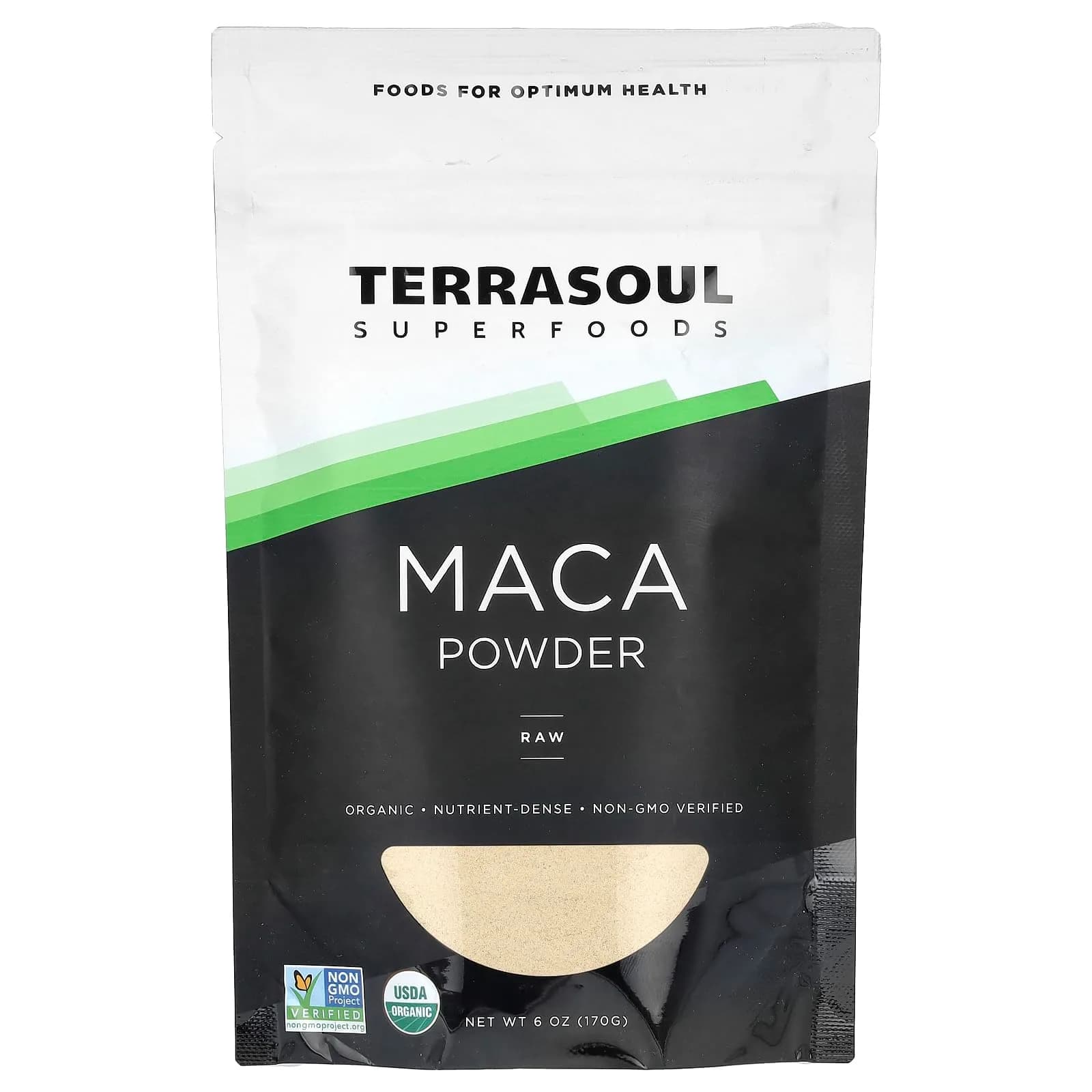 Terrasoul Superfoods Organic Raw Maca Powder 6 Oz | Supports Energy & Stamina
