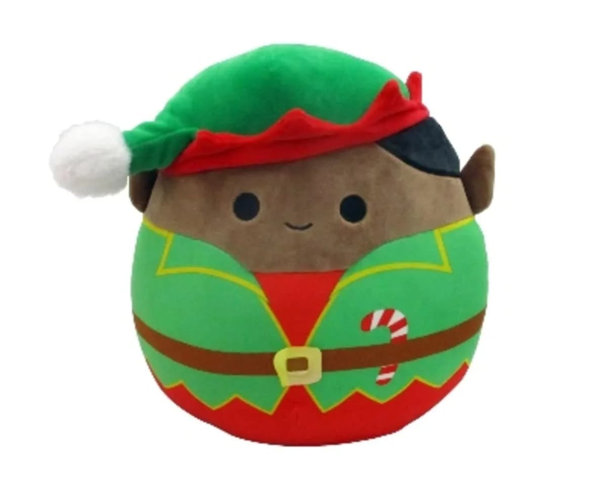 Squishmallows 14 Inch Christmas Elf Ultrasoft Plush Toy | Large Stuffed Animal for Kids & Collectors
