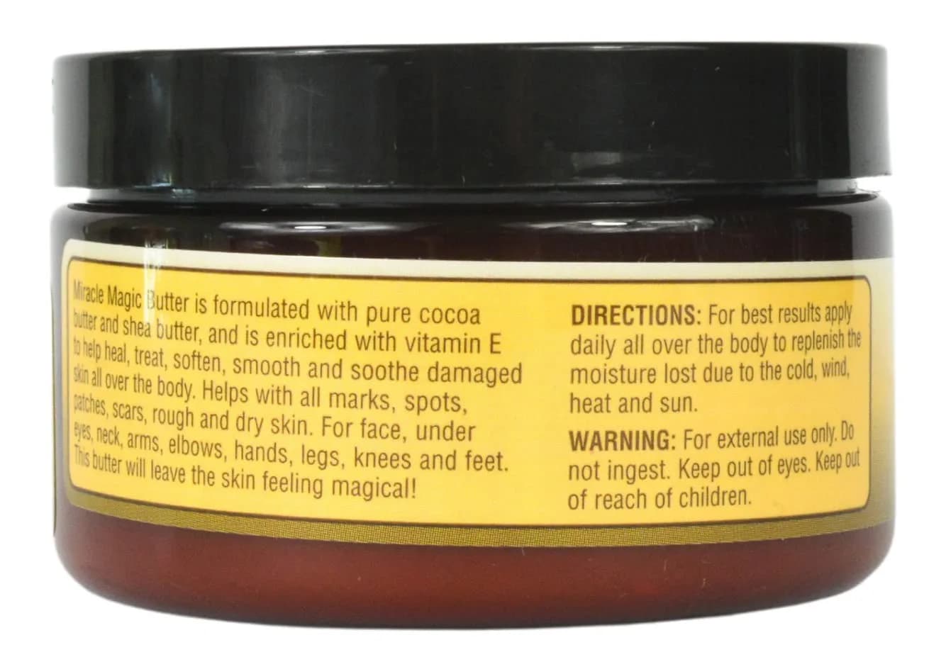 B&C Skin Tight Miracle Magic Butter 4 oz | Heals & Softens Dry Skin | Unisex