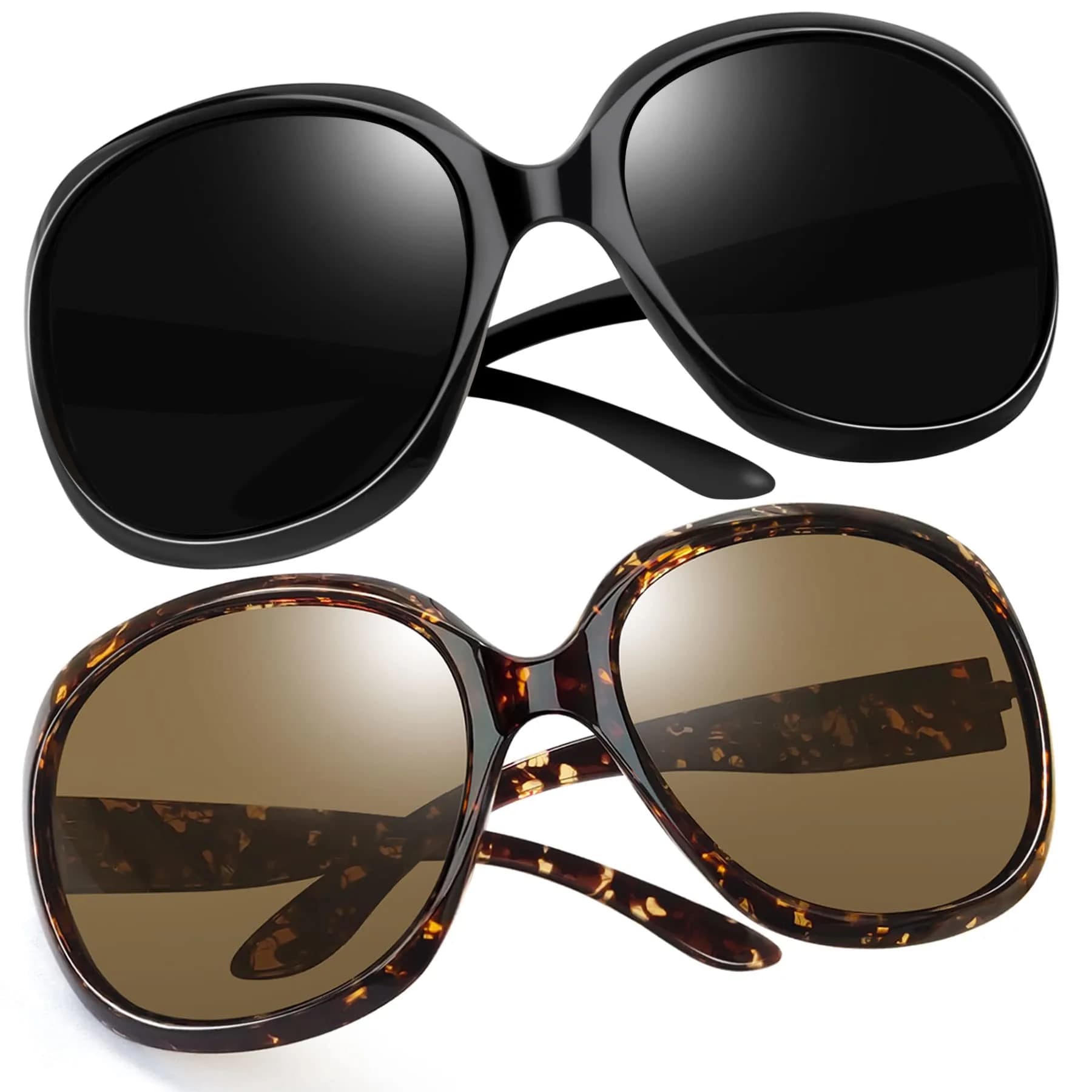 Joopin Oversized Butterfly Sunglasses for Women | Polarized UV400 Protection