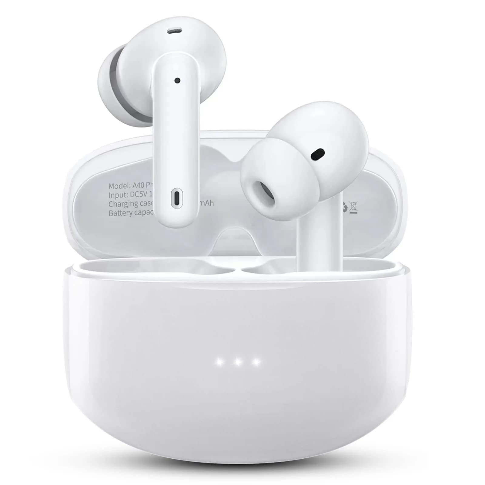 XIAOWTEK A40 Pro Wireless Earbuds 50Hrs Playtime | Noise Cancellation & Waterproof - main product image