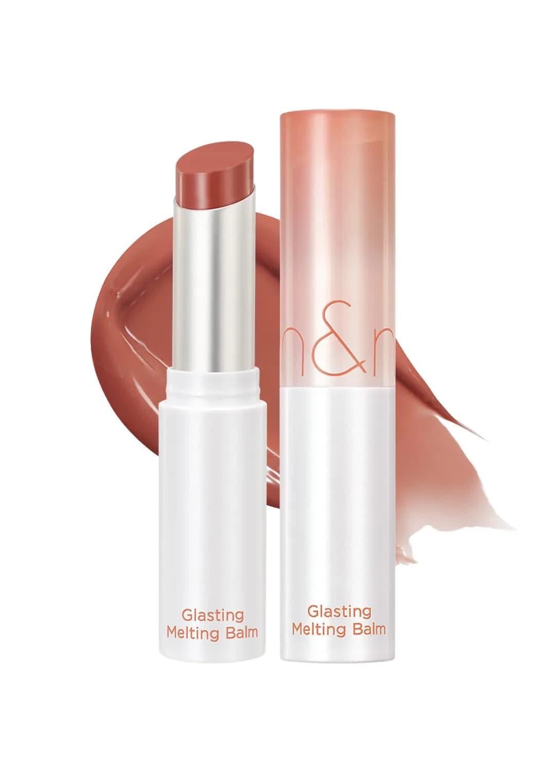 rom&nd Glasting Melting Balm Tinted Lip Balm 0.12oz | Dewy, Hydrating, Vegan