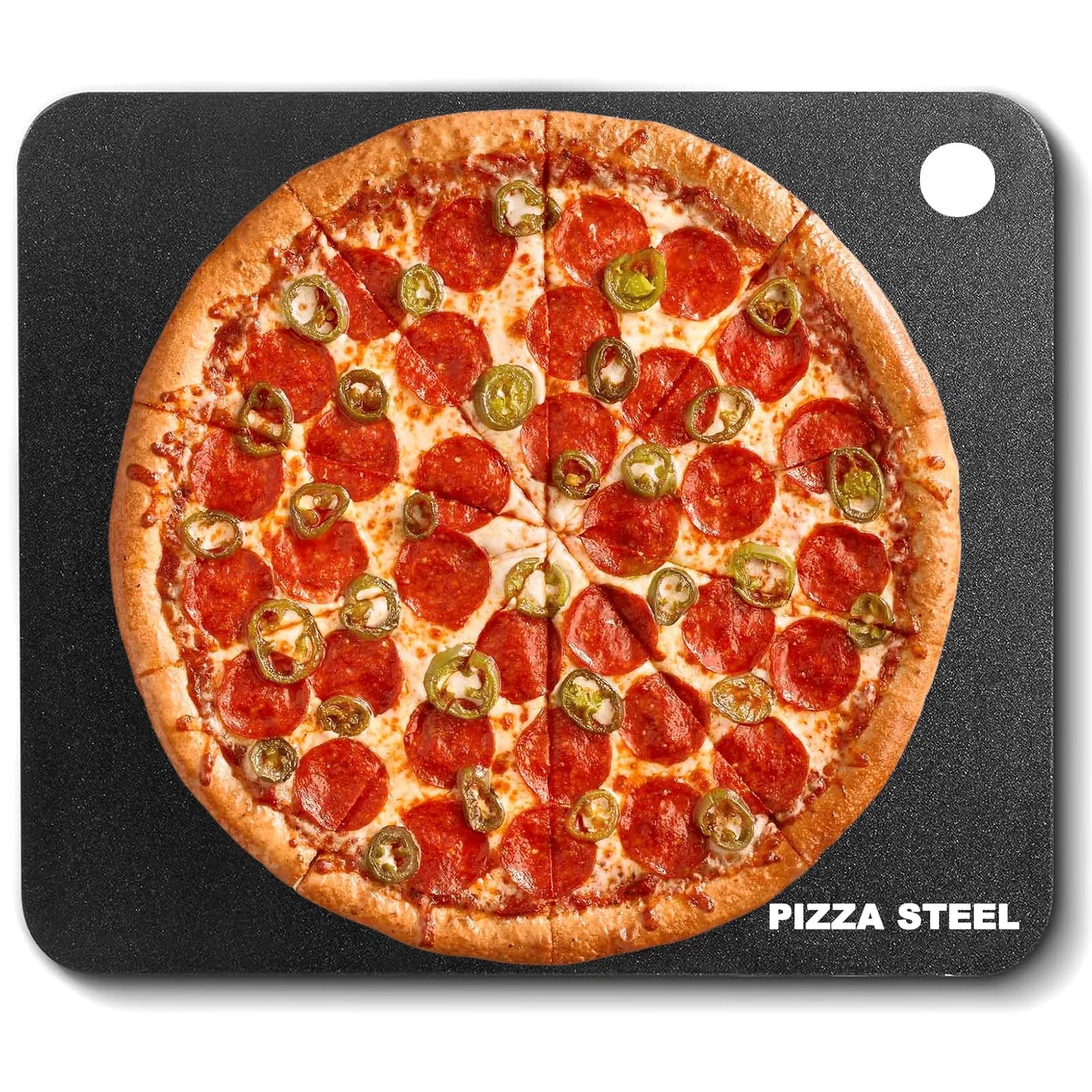 Onlyfire 16"x14" Pizza Steel Baking Sheet for Oven BBQ Grill – Crispy Crust