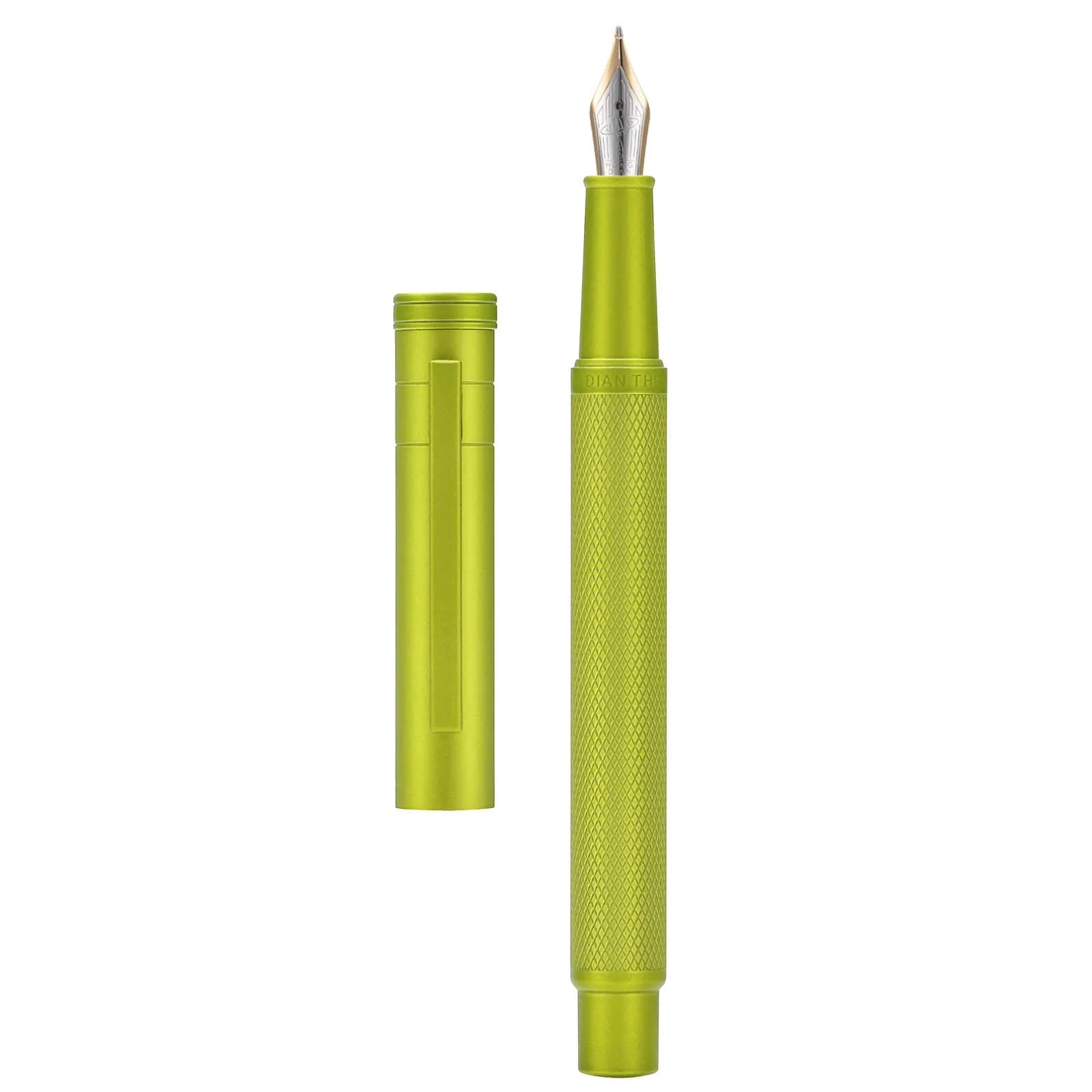 Asvine Mustard Yellow Blade Nib Fountain Pen 138mm (5.43 in) | Calligraphy Writing Instrument - main product image