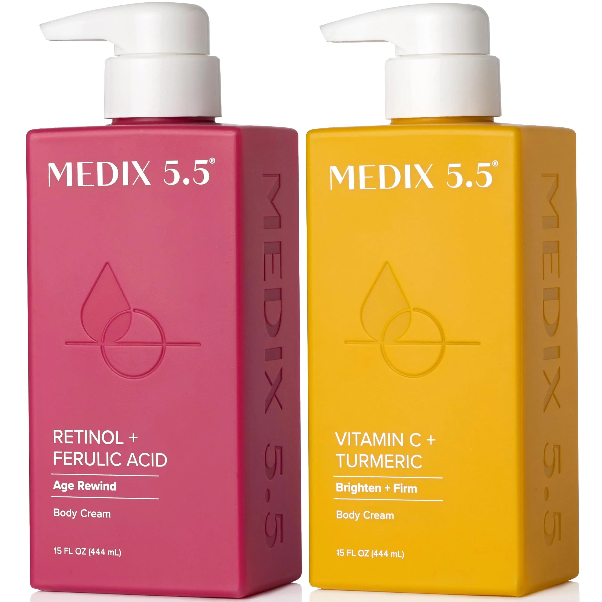 Medix 5.5 Vitamin C + Retinol Cream 2-Piece Anti-Aging Skincare Set - main product image