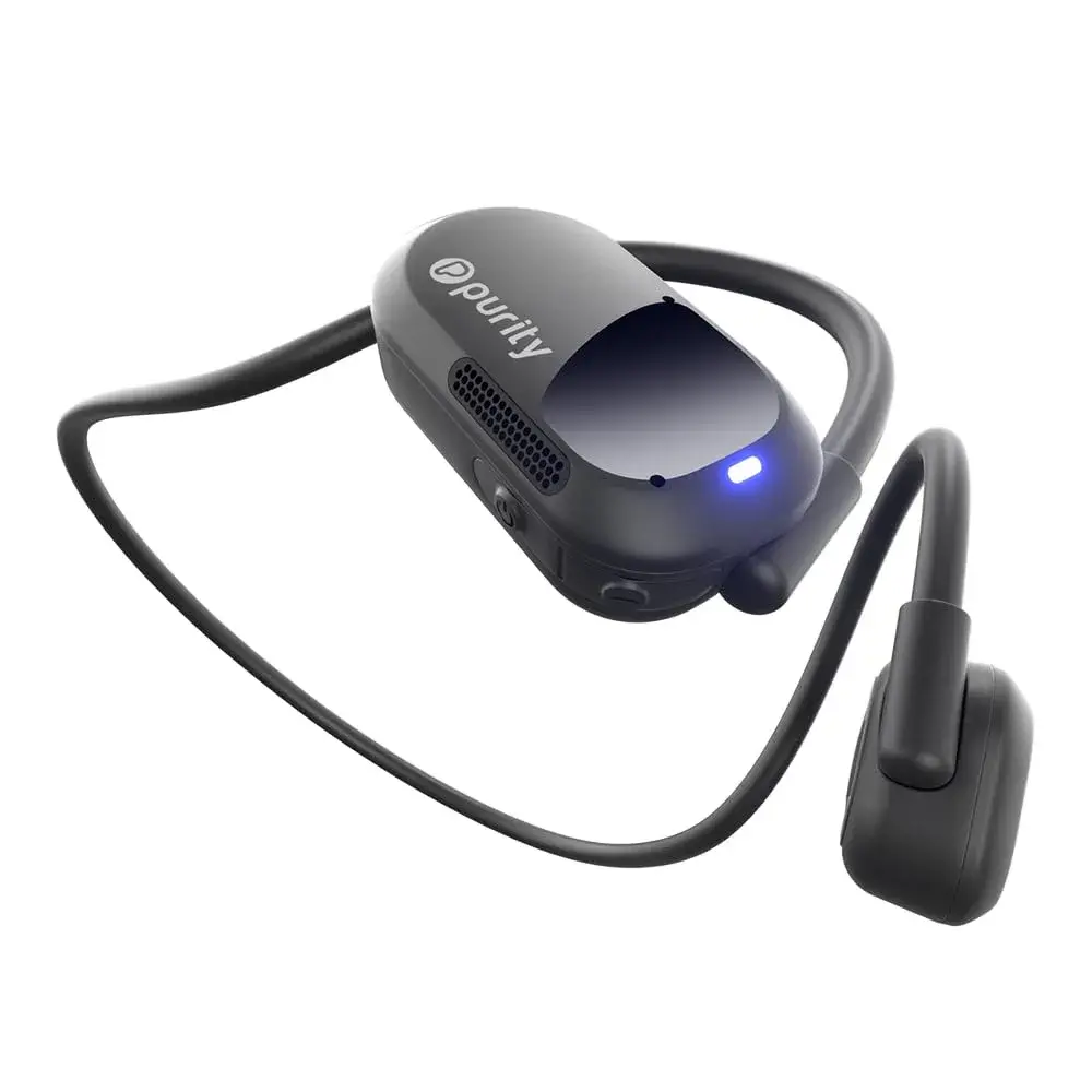 Purity Air Open Ear Wireless Headphones with Dual Mic | 15mm Drivers, IPX5 Water Resistant - main product image