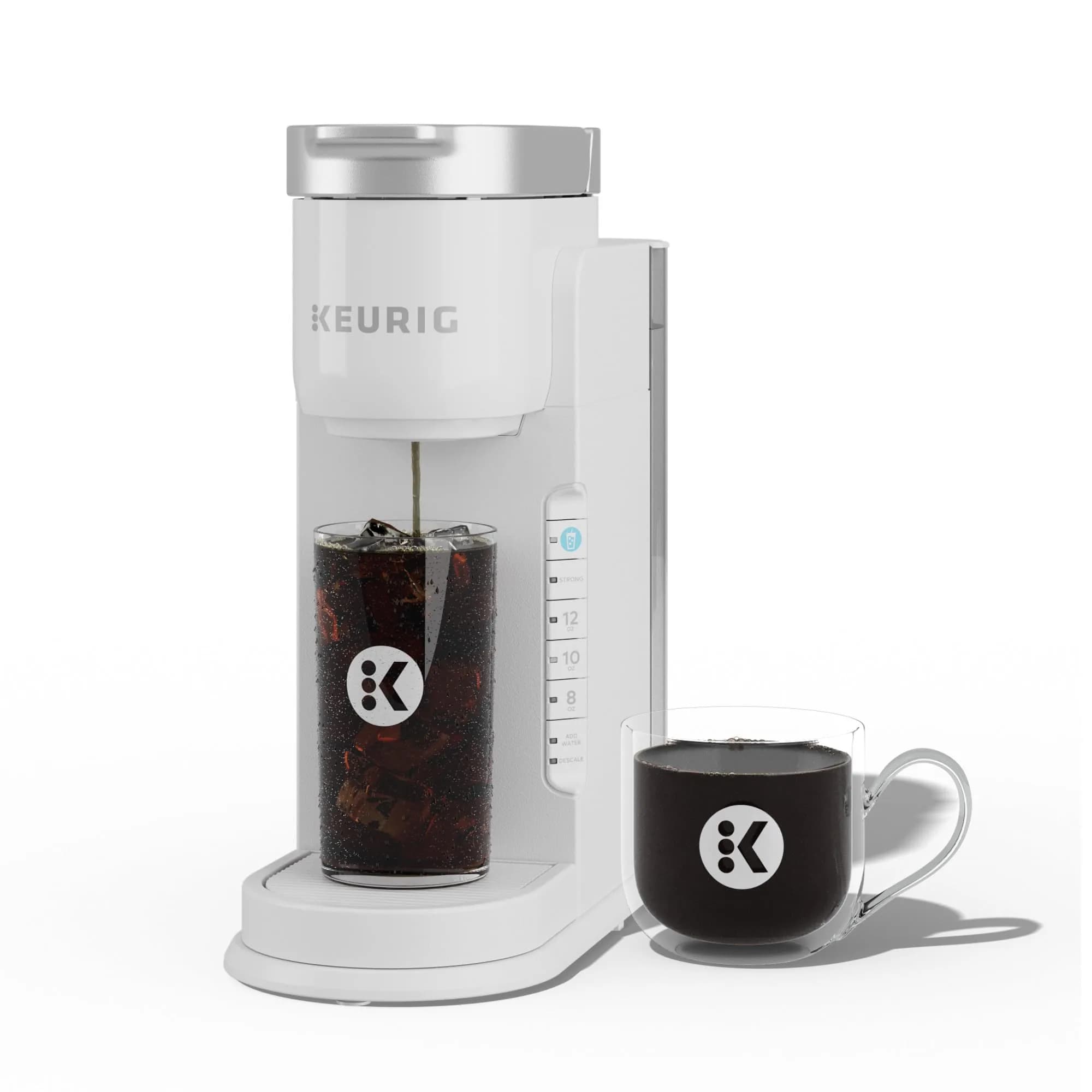 Keurig K-Iced Coffee Maker, Single Serve K-Cup Pod Iced Coffee Maker, White | Brews Any K-Cup Pod, 42oz Reservoir - main product image