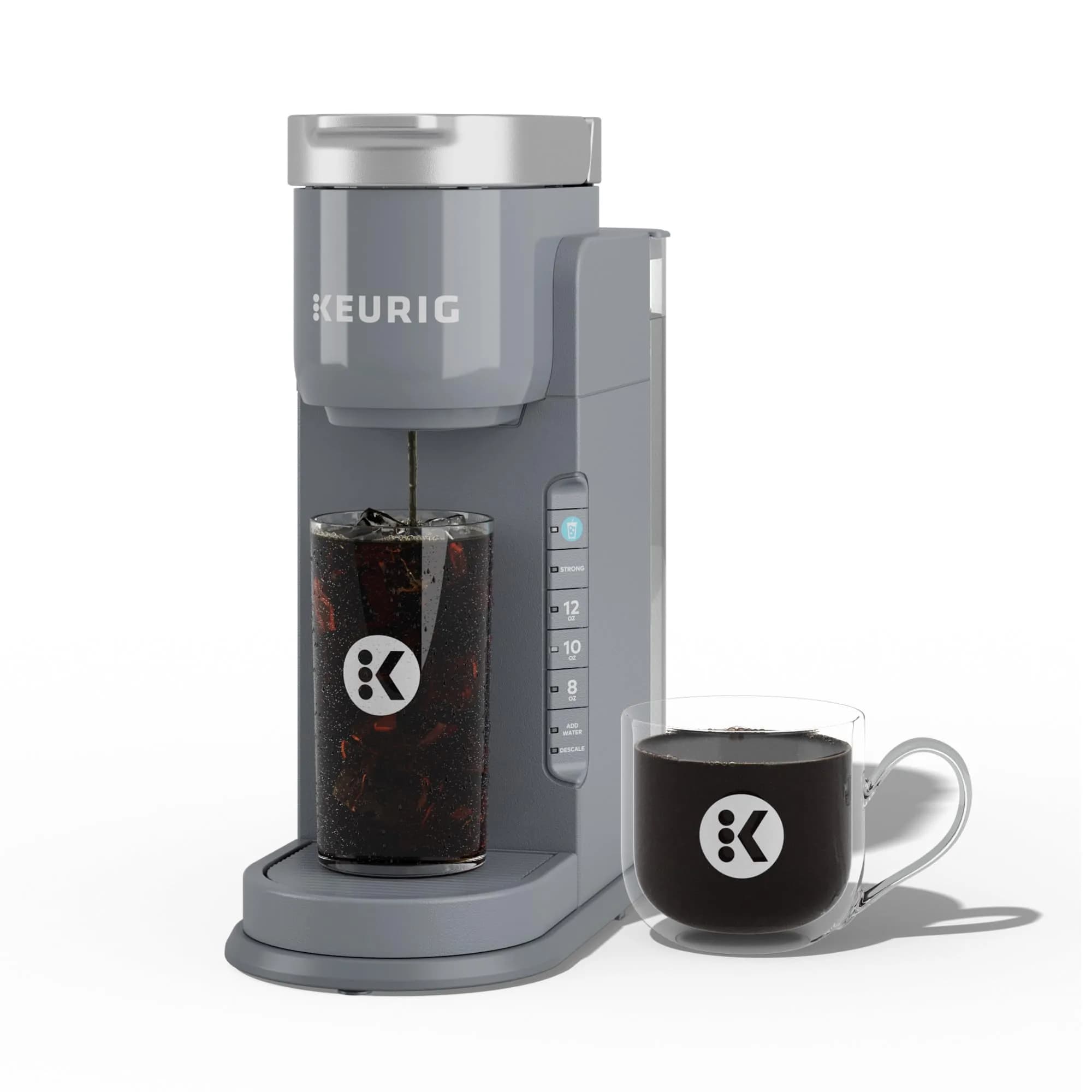 Keurig K-Iced Coffee Maker Gray | Brews Hot & Cold Coffee, 8-12oz Brew Sizes, 42oz Reservoir - main product image