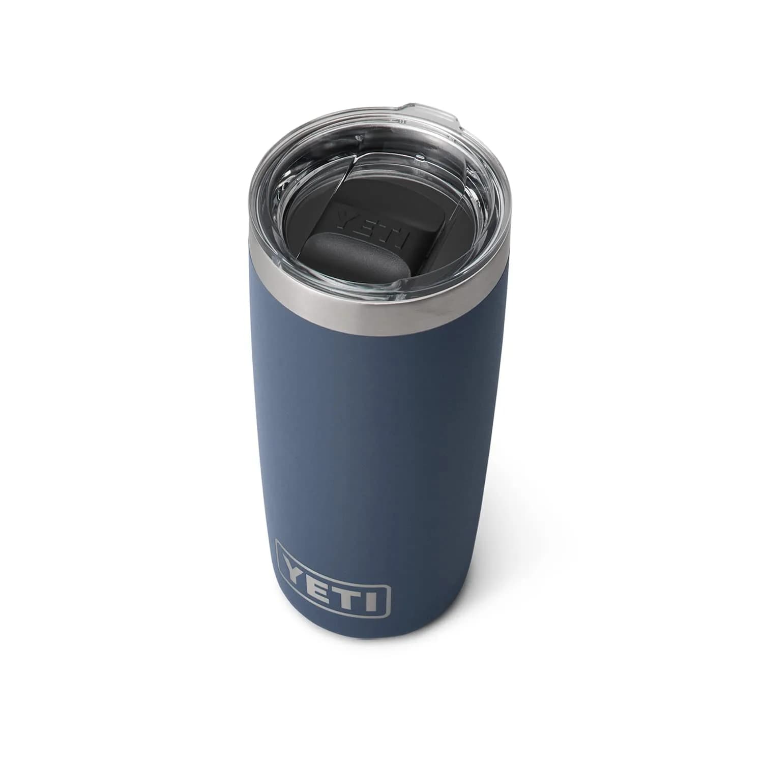 YETI Rambler 10 oz Tumbler with MagSlider Lid, Stainless Steel, Navy | Vacuum Insulated for Hot & Cold Drinks