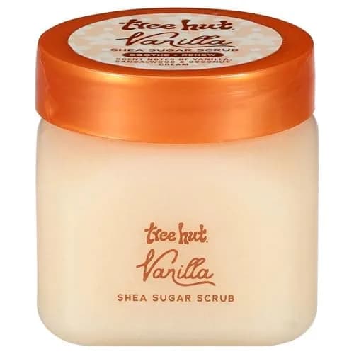 Tree Hut Vanilla Shea Sugar Scrub 510g (18 oz) | Exfoliating & Hydrating Body Treatment - main product image