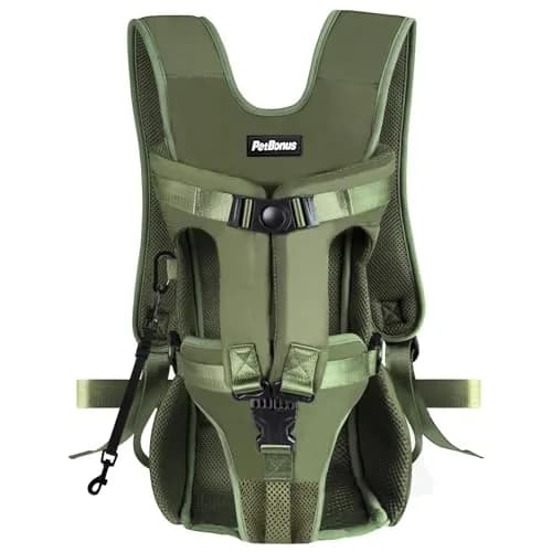 PetBonus Black XL Dog Carrier Backpack | Hands-Free Hiking Cycling Travel