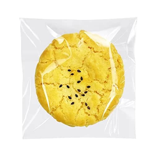 Morepack Clear Cellophane Cookie Bags with Seal, 4x4 Inches, 200-Piece Value Pack | Individual Packaging for Treats - main product image