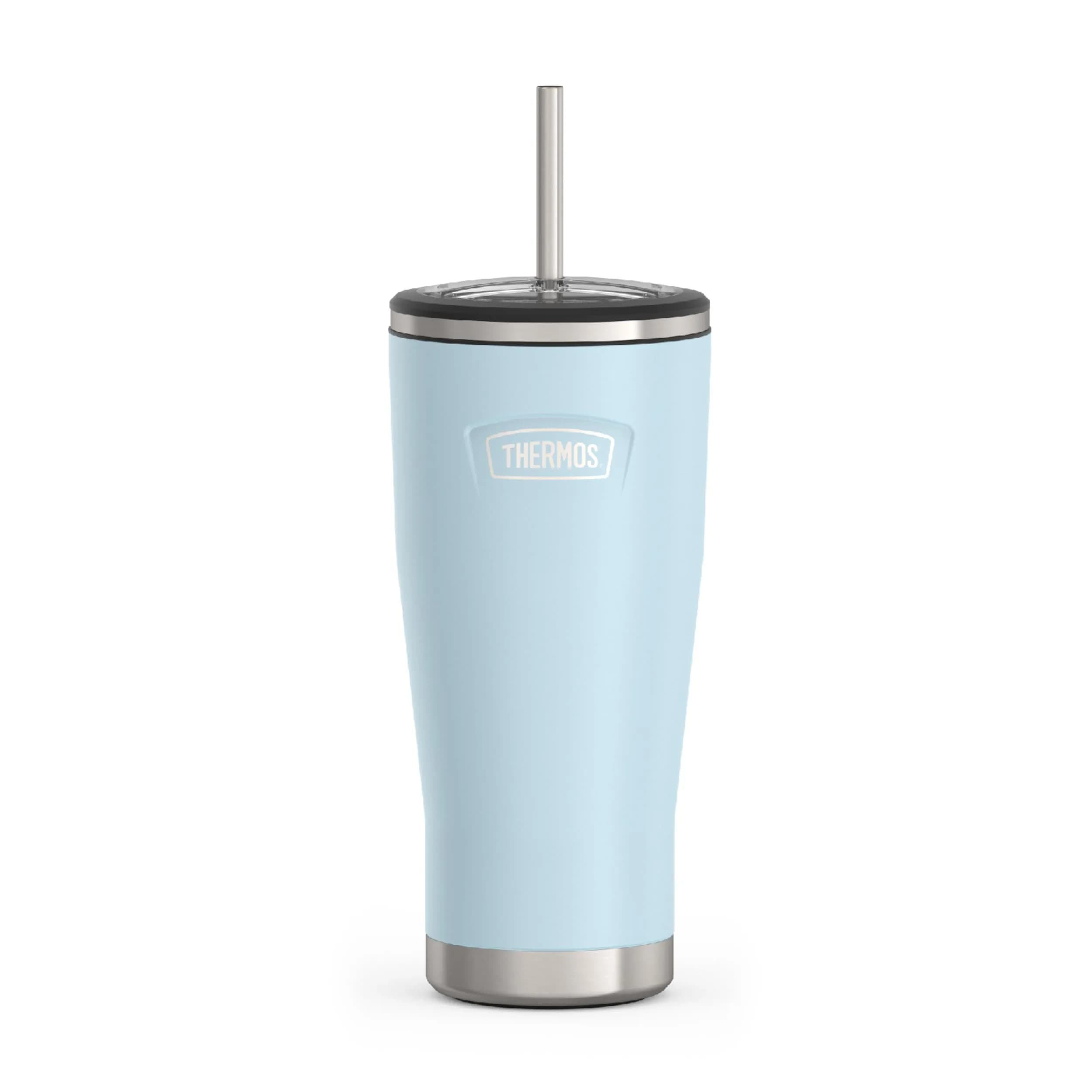 THERMOS ICON SERIES Stainless Steel Cold Tumbler 24oz Sandstone Vacuum Insulated