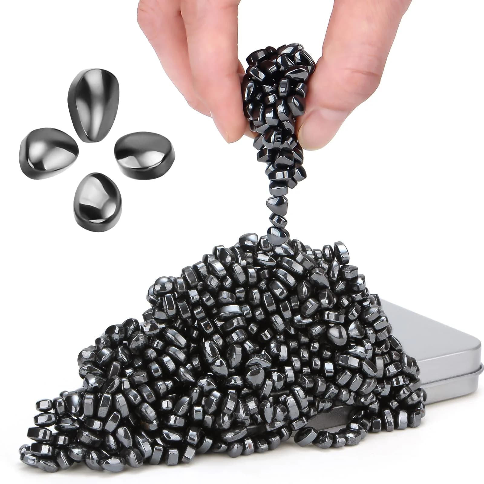 DYRDM Ferrite Putty 500+ Black | Desk Stress Relief Toy for Adults