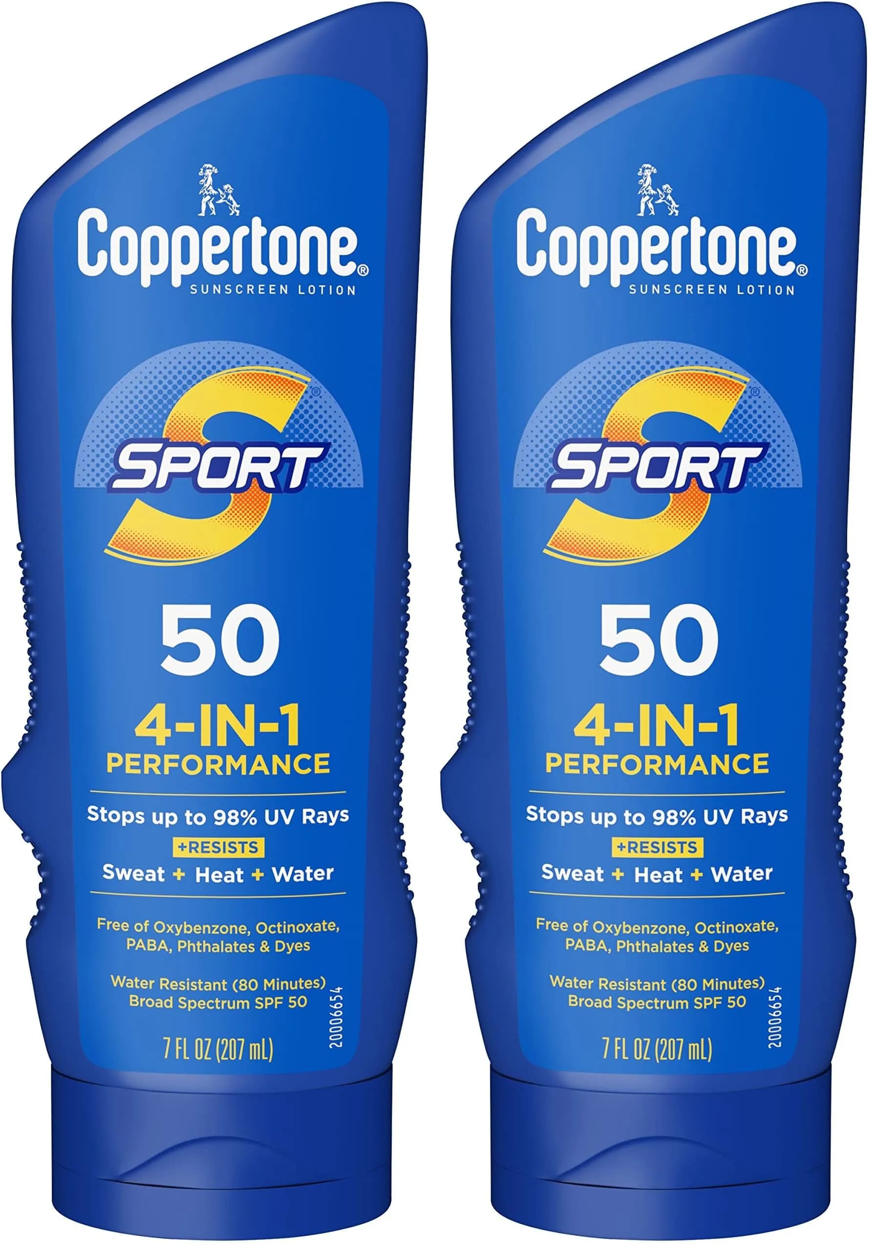 Coppertone Sport Sunscreen Lotion SPF 50 Broad Spectrum 420ml (14 Fl Oz) | Water Resistant 80 Min - main product image