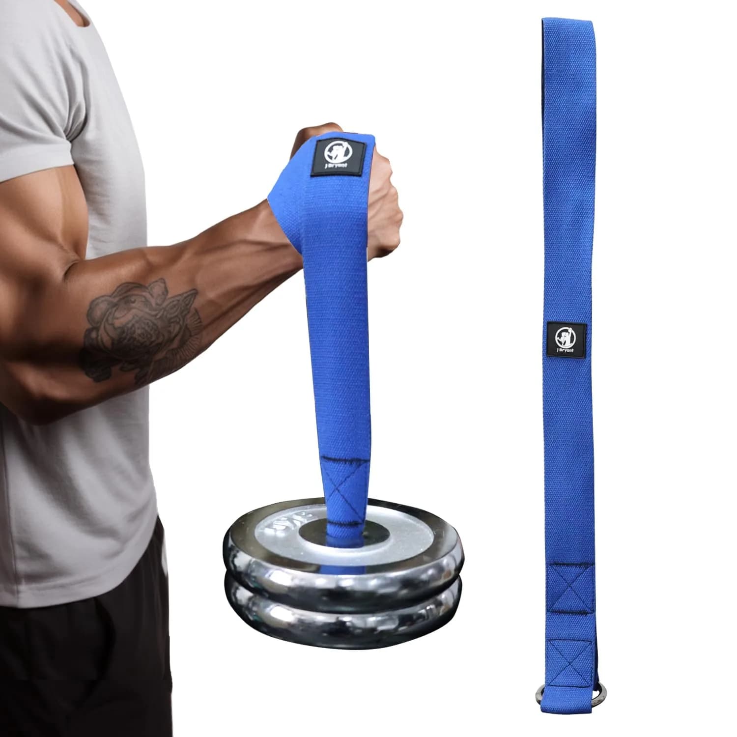 J Bryant Arm Wrestling Training Strap Belt 26.4in | Wrist, Forearm & Biceps Workout - main product image