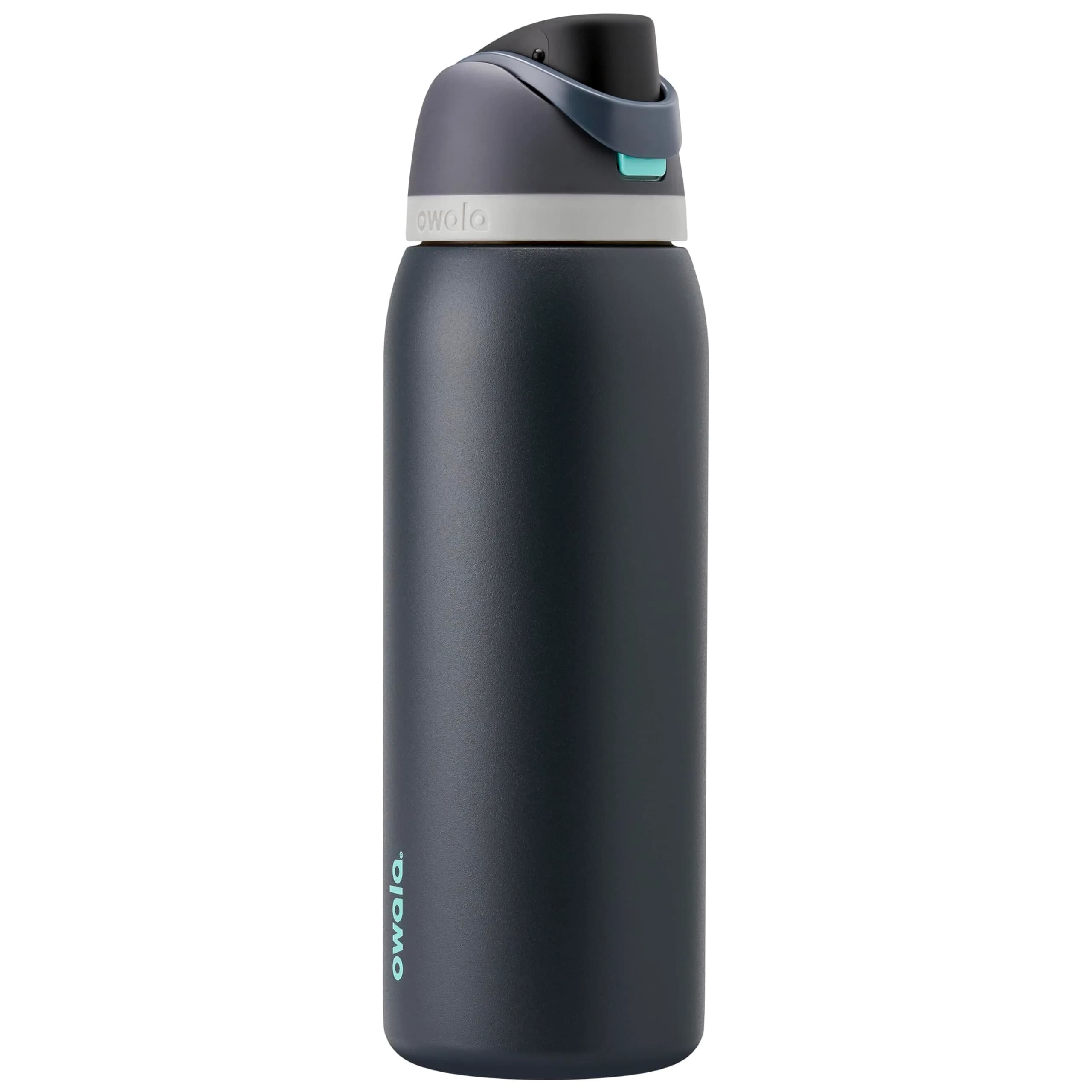 Owala FreeSip Insulated Stainless Steel Water Bottle 40 oz Foggy Tide | Keeps Cold 24 Hours - main product image