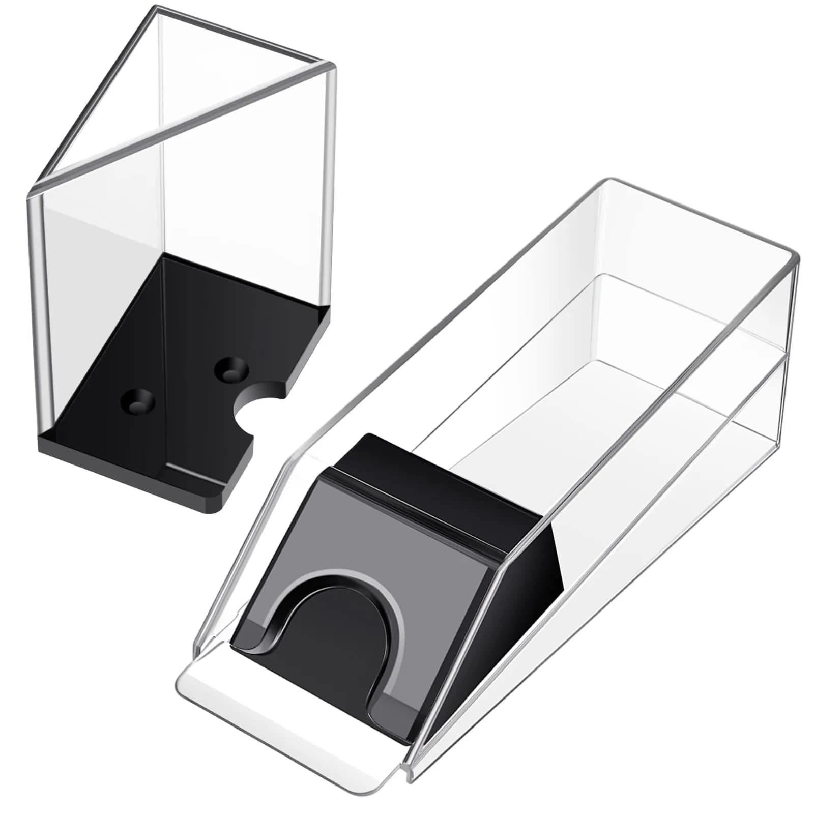 Honoson Blackjack Shoe and Discard Tray Set 6 Deck Acrylic | Casino Game Accessory