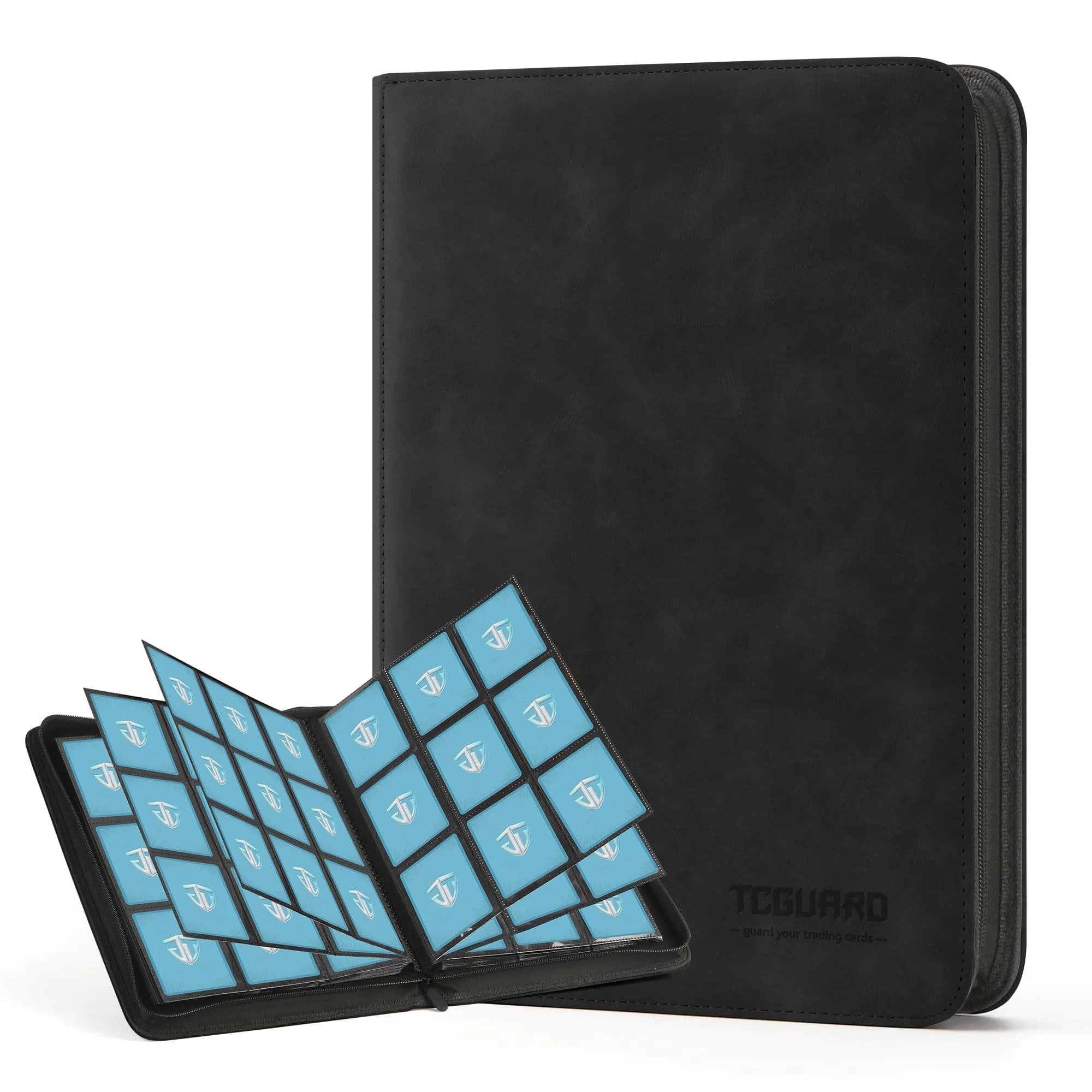 TCGUARD Trading Card Binder 9 Side Loading Pocket 540 Cards | Waterproof, Shockproof, Portable