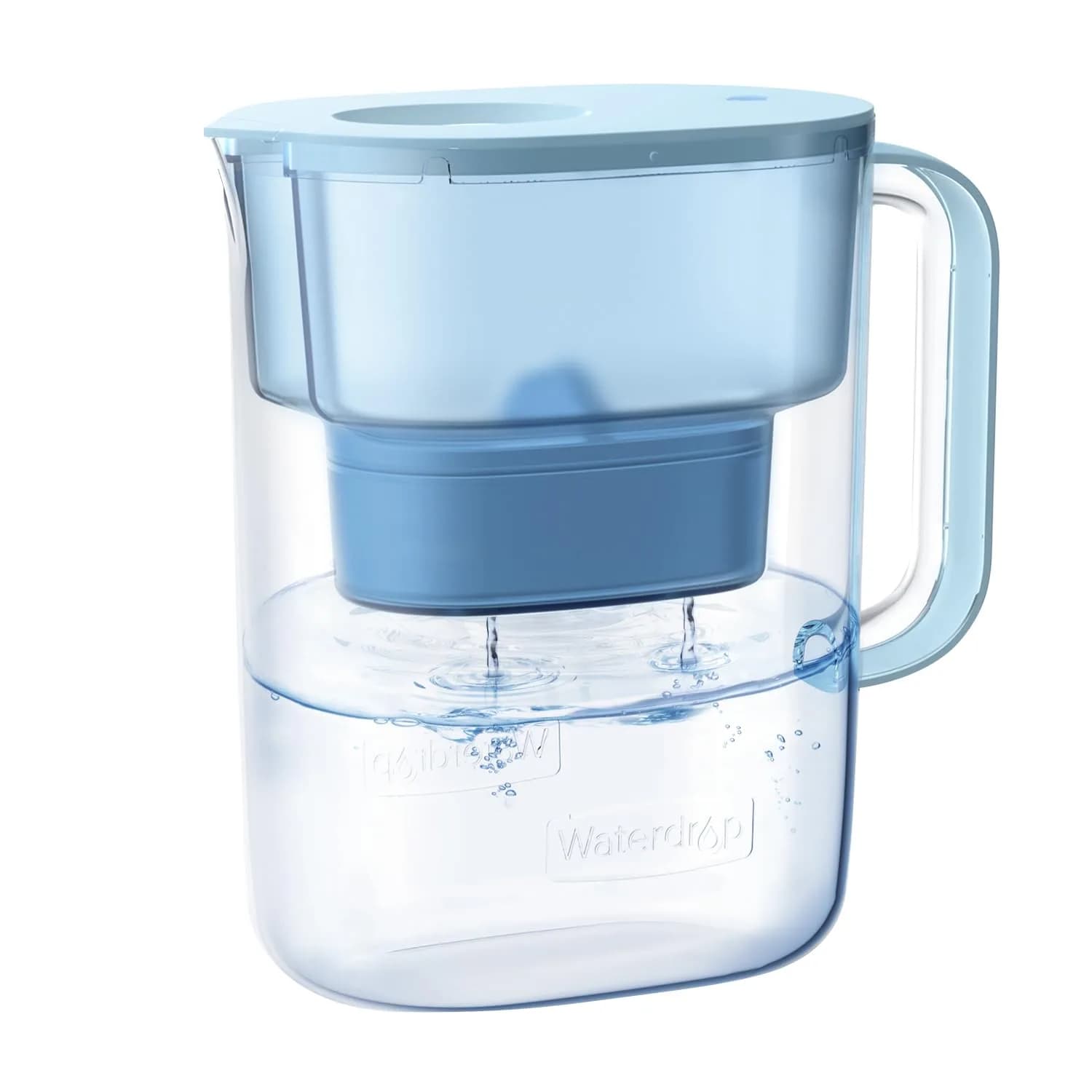 Waterdrop PT-07B-A Alkaline Water Filter Pitcher 10-Cup 3.8L (100 Gallons) | Improves Coffee Taste - main product image