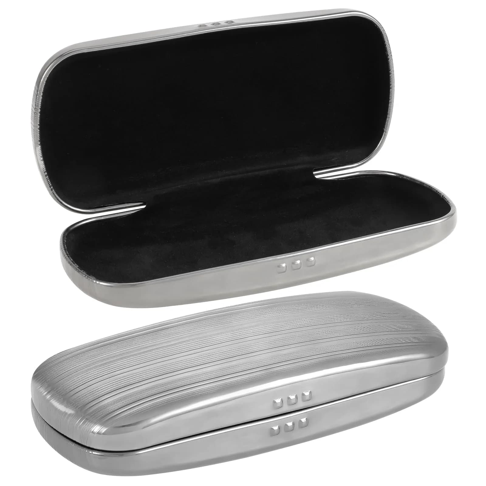 Hifot Metal Eyeglass Case, Hard Shell, Aluminum Spectacles Box, 15.5x6.5cm | Stylish & Durable Eyewear Protection