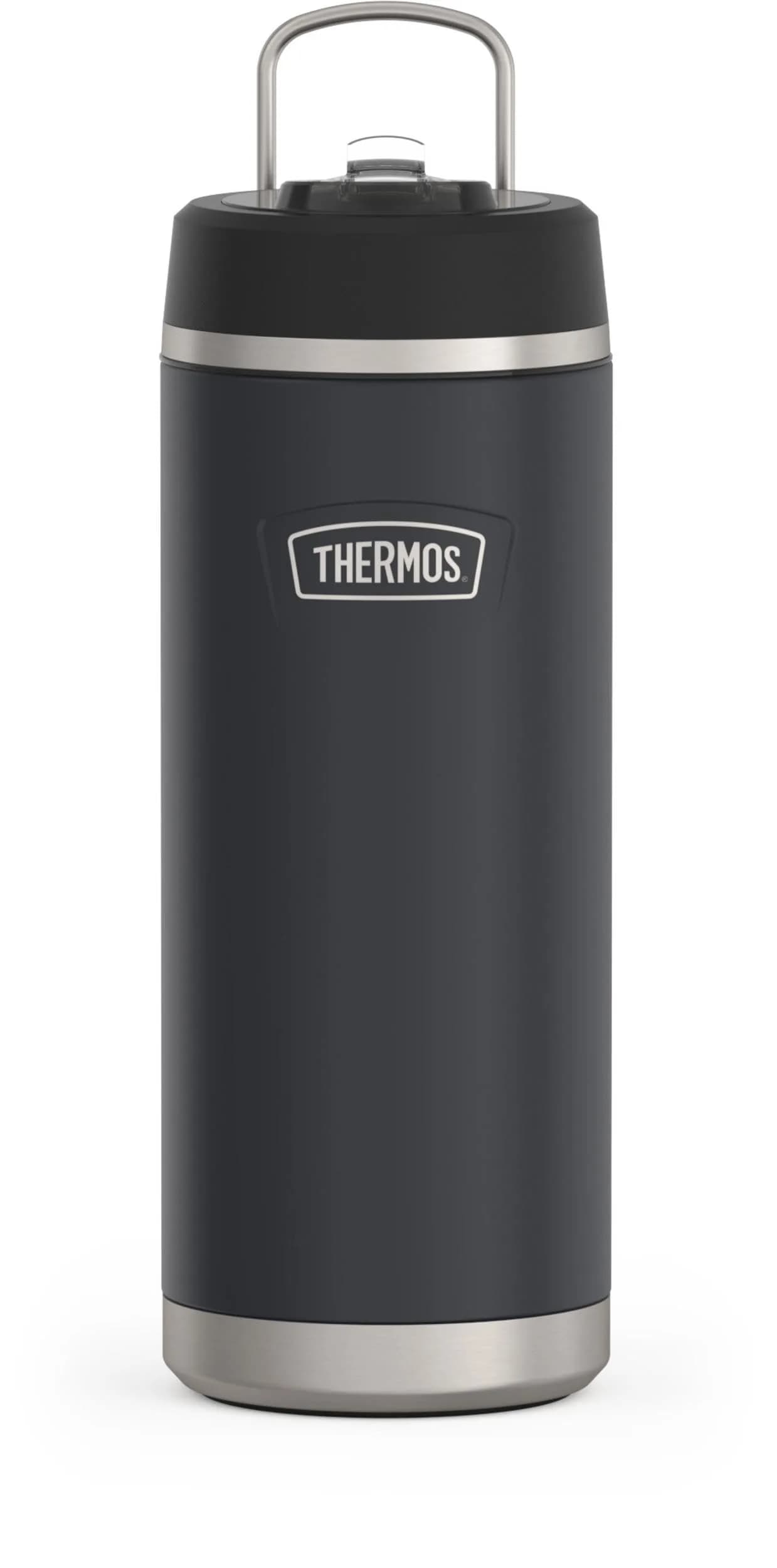 THERMOS ICON SERIES Stainless Steel Water Bottle with Straw Lid 32oz | Keeps Drinks Cold 24H