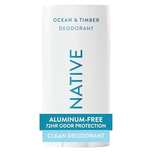 Native Natural Deodorant Stick Ocean & Timber 75.6 g (2.65 oz) | 72-Hour Odor Protection - main product image