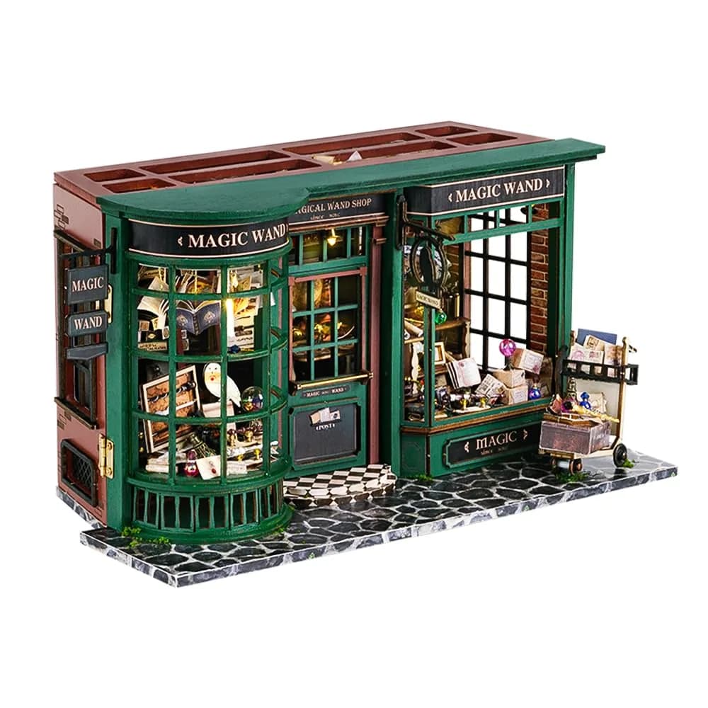 CUTEBEE DIY Miniature Dollhouse Kit | Wooden House Model for Teens & Adults, Creative Room Decor, Gift Idea (One Size)