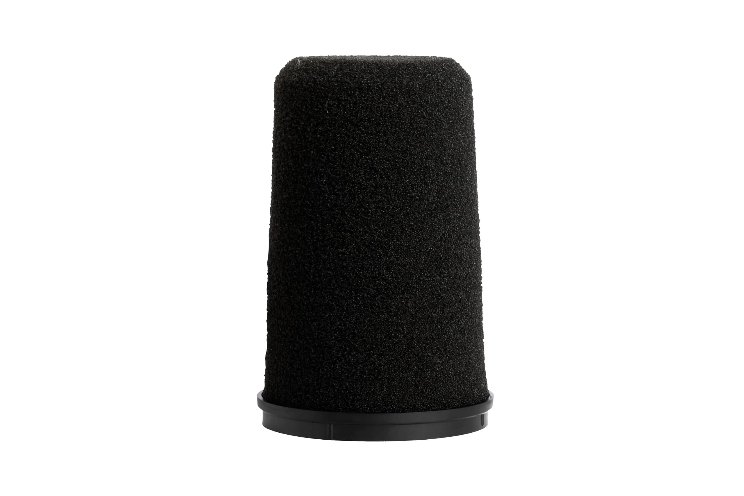 Shure SM7dB Replacement Windscreen – Foam Pop Filter for SM7dB Microphone Only, Not Compatible with SM7B, MV7, MV7+ or Other Microphones, Black | Precision-fit foam pop filter