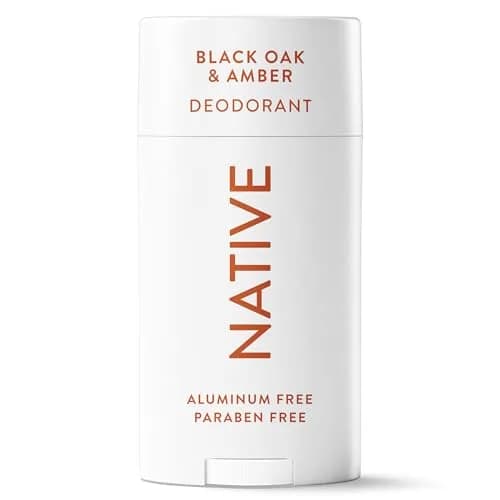 Native Black Oak & Amber Deodorant Stick 79g (2.65oz) | 72-Hour Odor Control - main product image