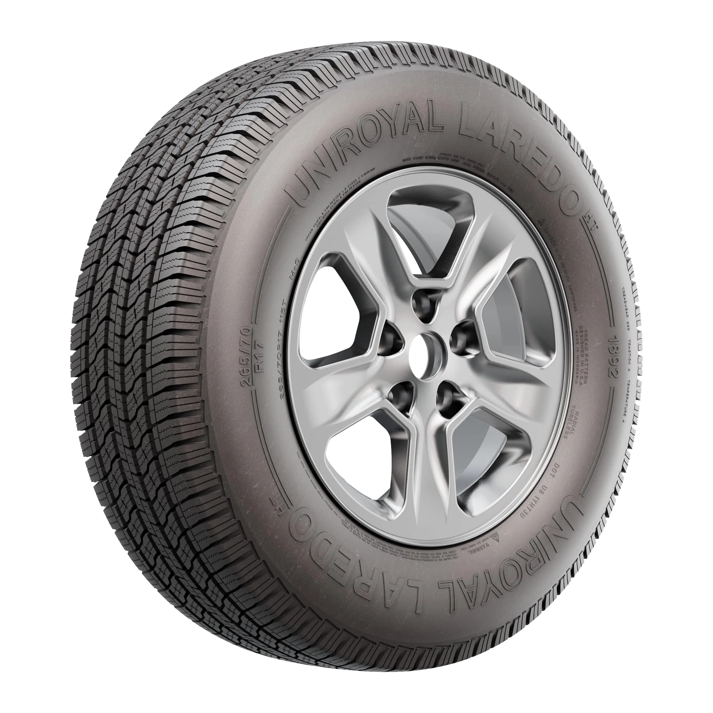 Uniroyal Laredo HT Car Tire 235/75R16 XL 112T | All-Season Highway Terrain SUV Tire