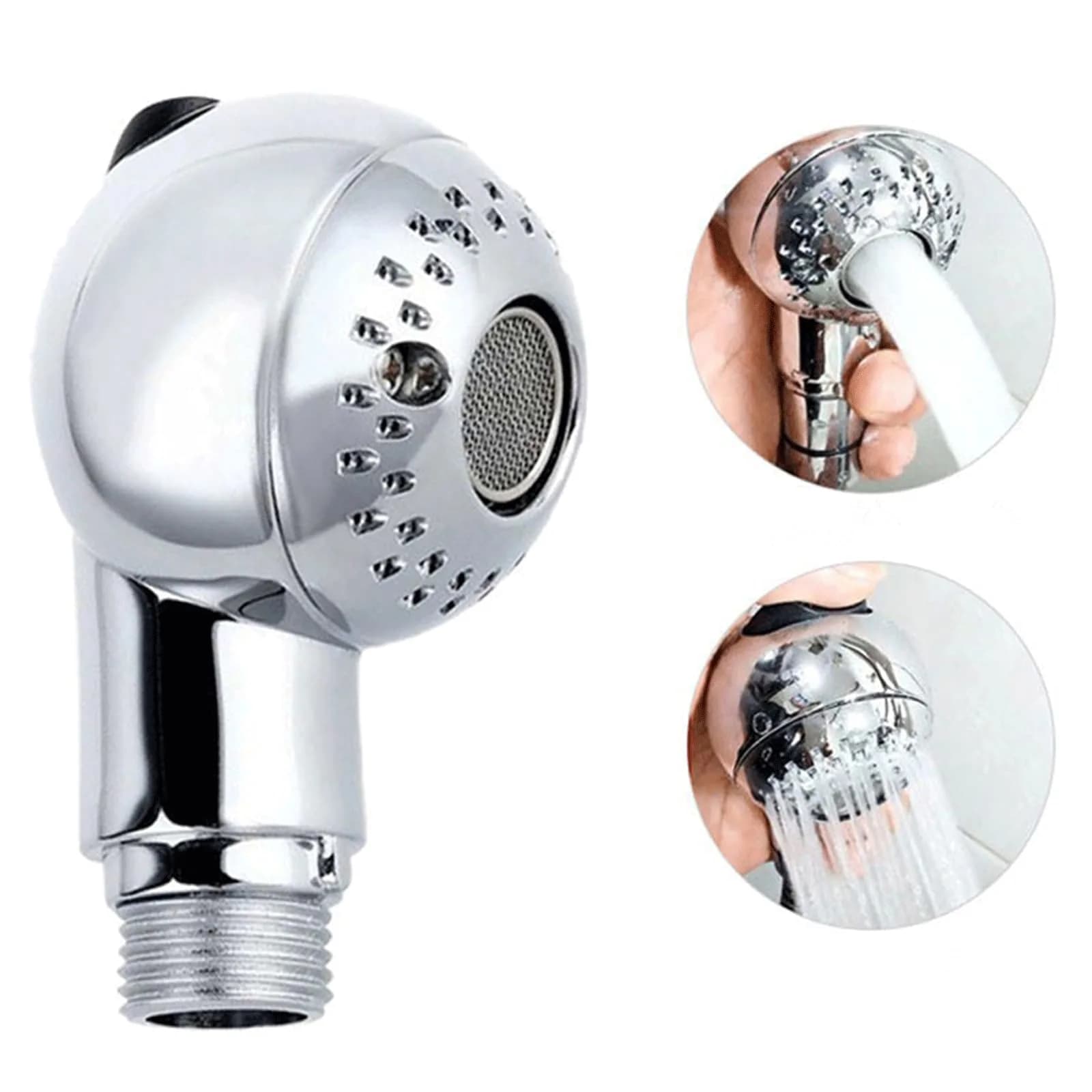 Qusmeiyici Showerhead for Salon & Spa Chairs | Adjustable Stainless Steel Spray Head with G1/2 Interface - main product image