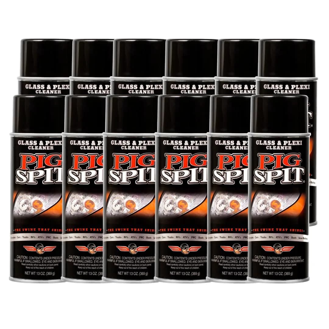 Pig Spit Glass Cleaner 13 oz. | Streak-Free Shine for Automotive & Home Use - main product image
