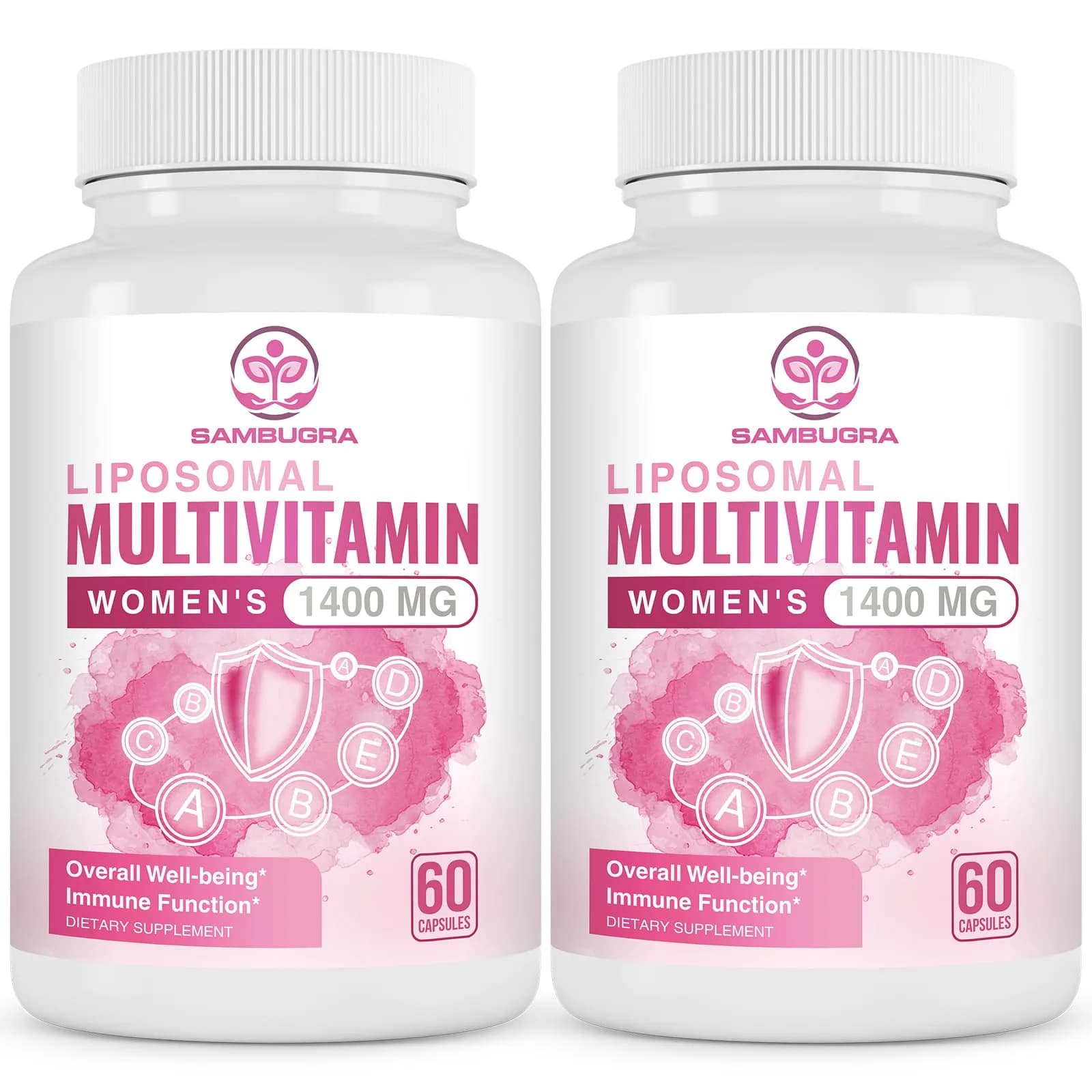 Sambugra Liposomal Multivitamin for Women 1400MG | Supports Immunity, Hair & Skin (100 words)