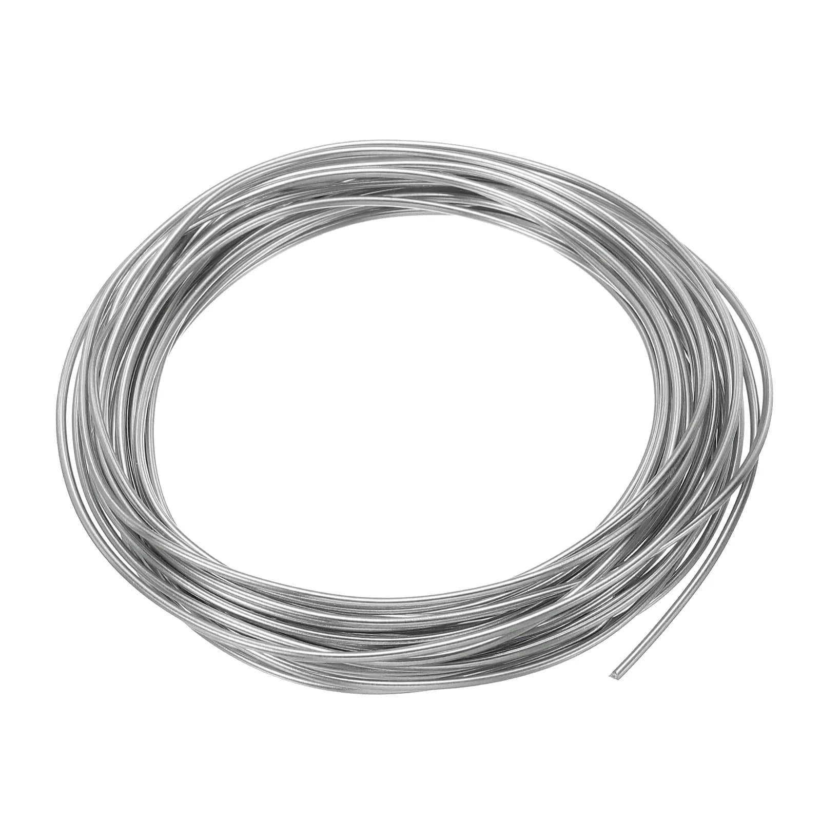 PATIKIL 99.99% High Purity Zinc Wire 1.2mm (16.4 Ft / 5 m) | Soft Beading Lab Scientific Experiment Tool - main product image