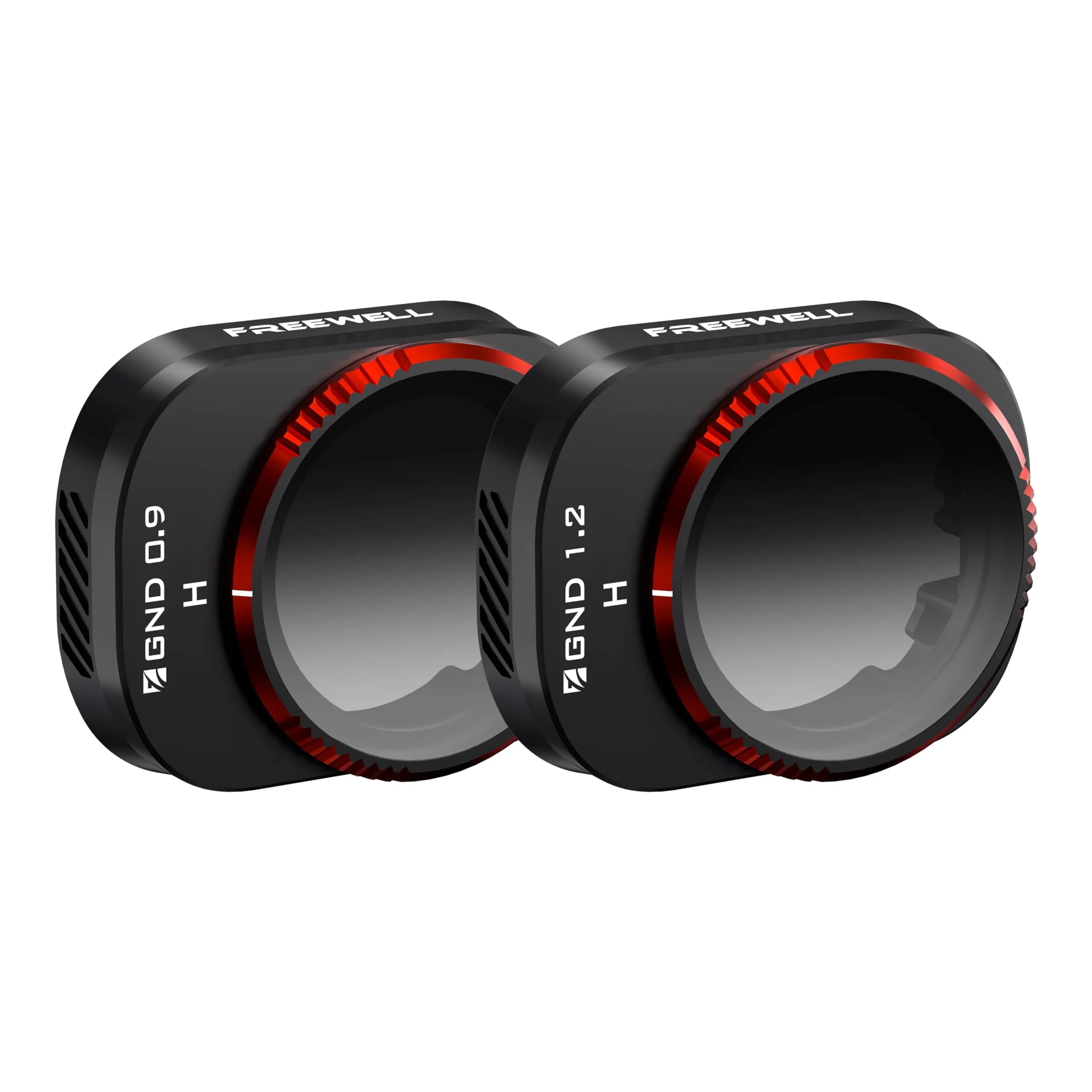 FREEWELL Soft Edge Gradient GND0.9, GND1.2 Filters for DJI Mini 4 Pro | 2-Pack Optical Glass - main product image