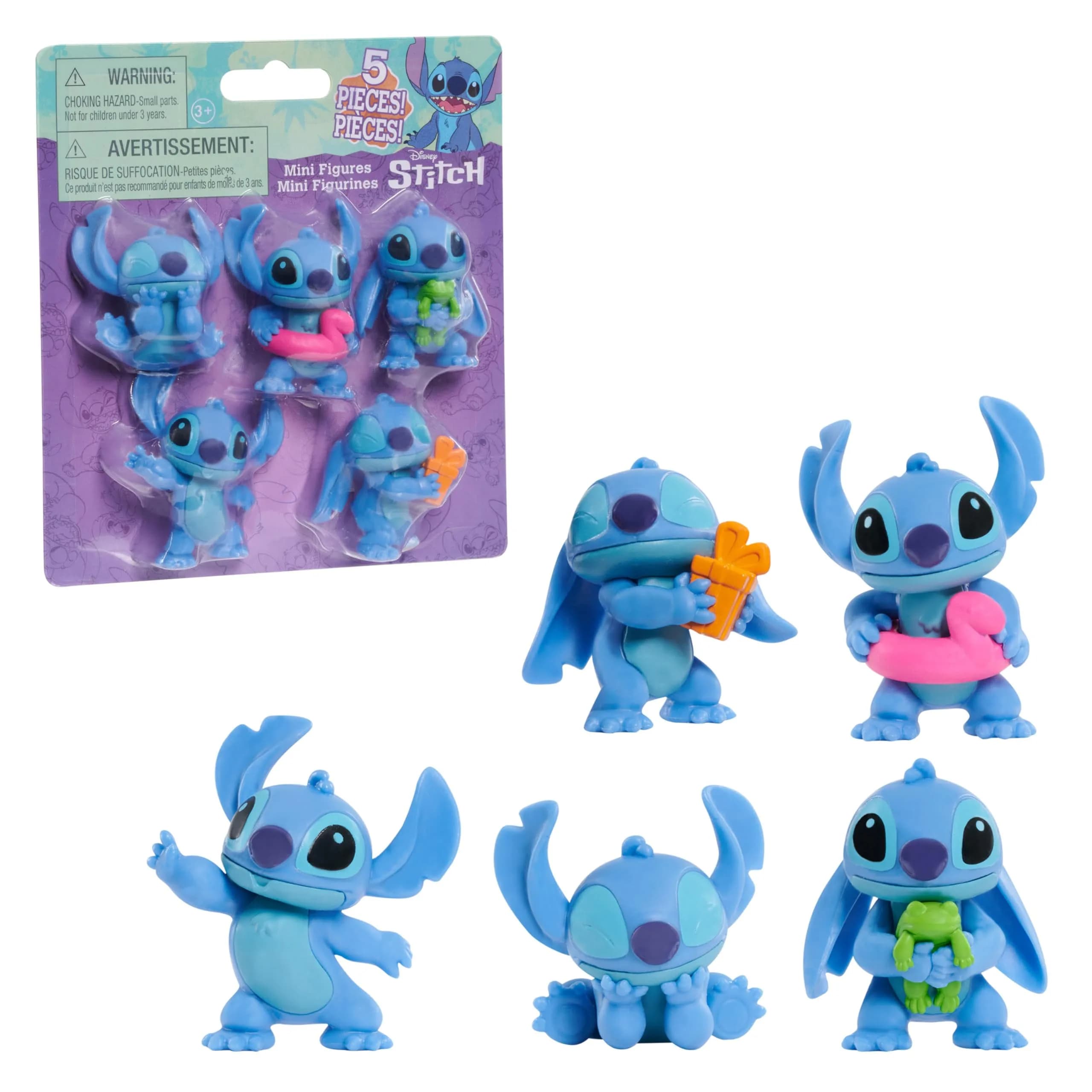 Disney - Lilo & Stitch 2.5" Mini Figures - Stitch | Collectible Toy for Kids & Fans