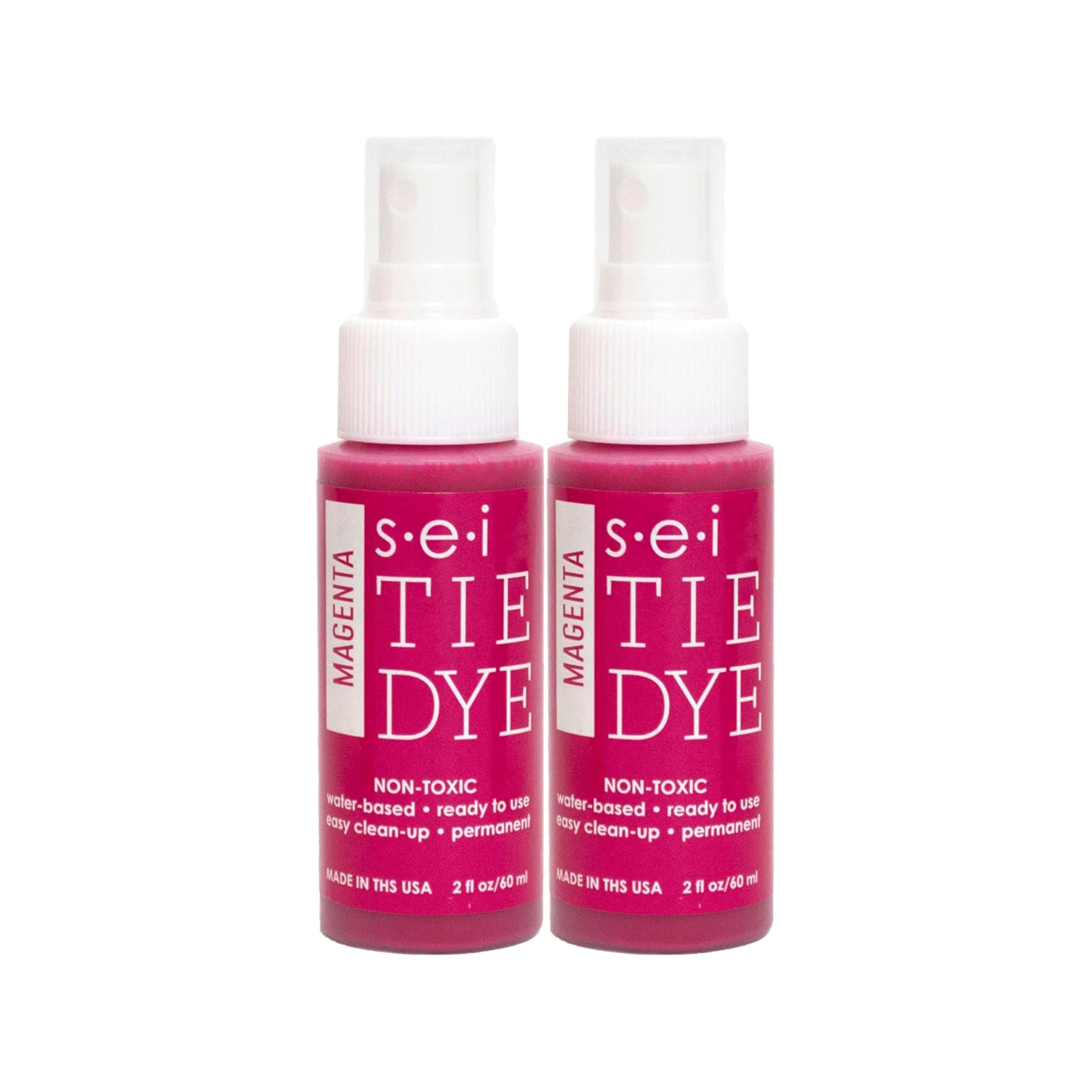 S·E·I Desert Magenta Tie Dye Spray Bottle 2oz (59ml) | Permanent Clothing Dye for DIY Projects - main product image