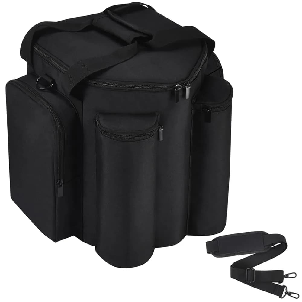 Seracle Carrying Case for Bose S1 Pro+ / S1 Pro Speaker & Microphone, Black | Padded Oxford Fabric with Shoulder Strap - main product image