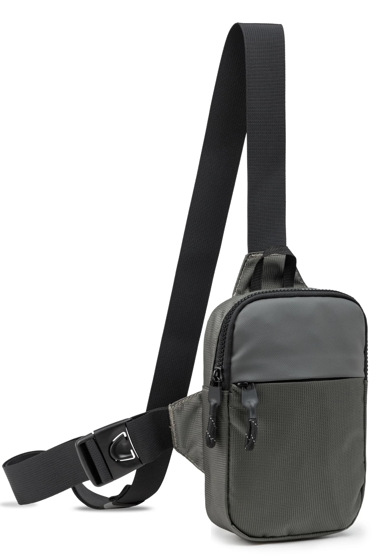 higouta Mini Sling Bag for Men Women, Small Crossbody Chest Phone Bag | 20.5cm (8.1") H x 3cm (1.2") W x 13.5cm (5.3") L - main product image