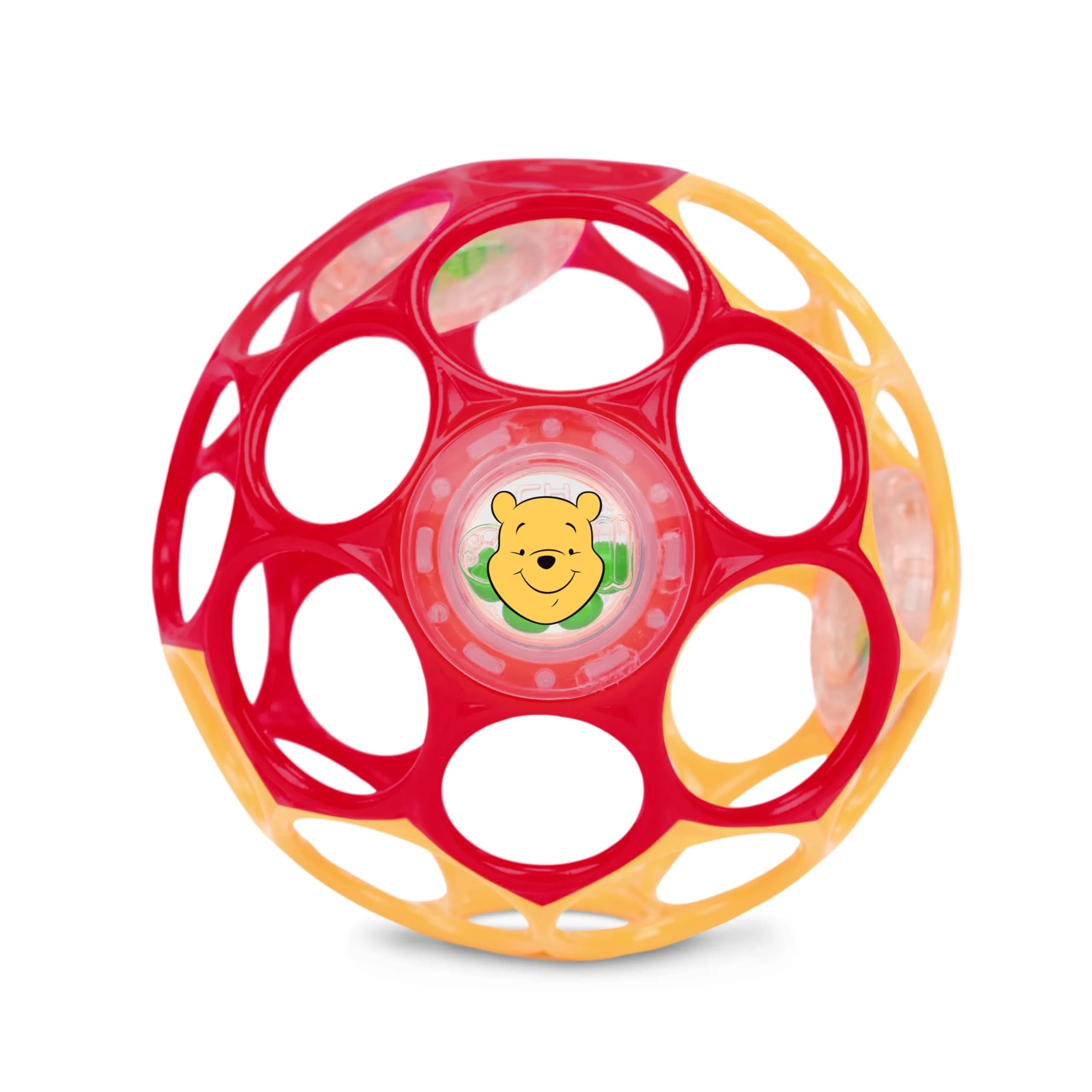Bright Starts Winnie the Pooh Oball Rattle Toy, Infant Newborn and Up, 10.2cm (4 Inches) - main product image